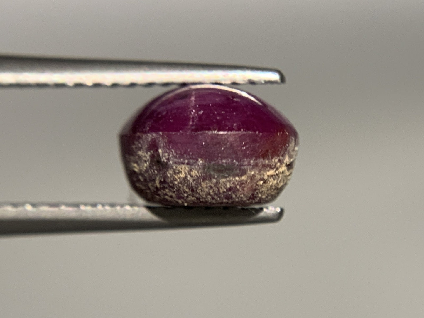 パープルスターサファイア 5.06ct 宝石ソーティング付き 9.6㎜×8.3㎜×5.7㎜ ルース( 裸石 ) 1878Y