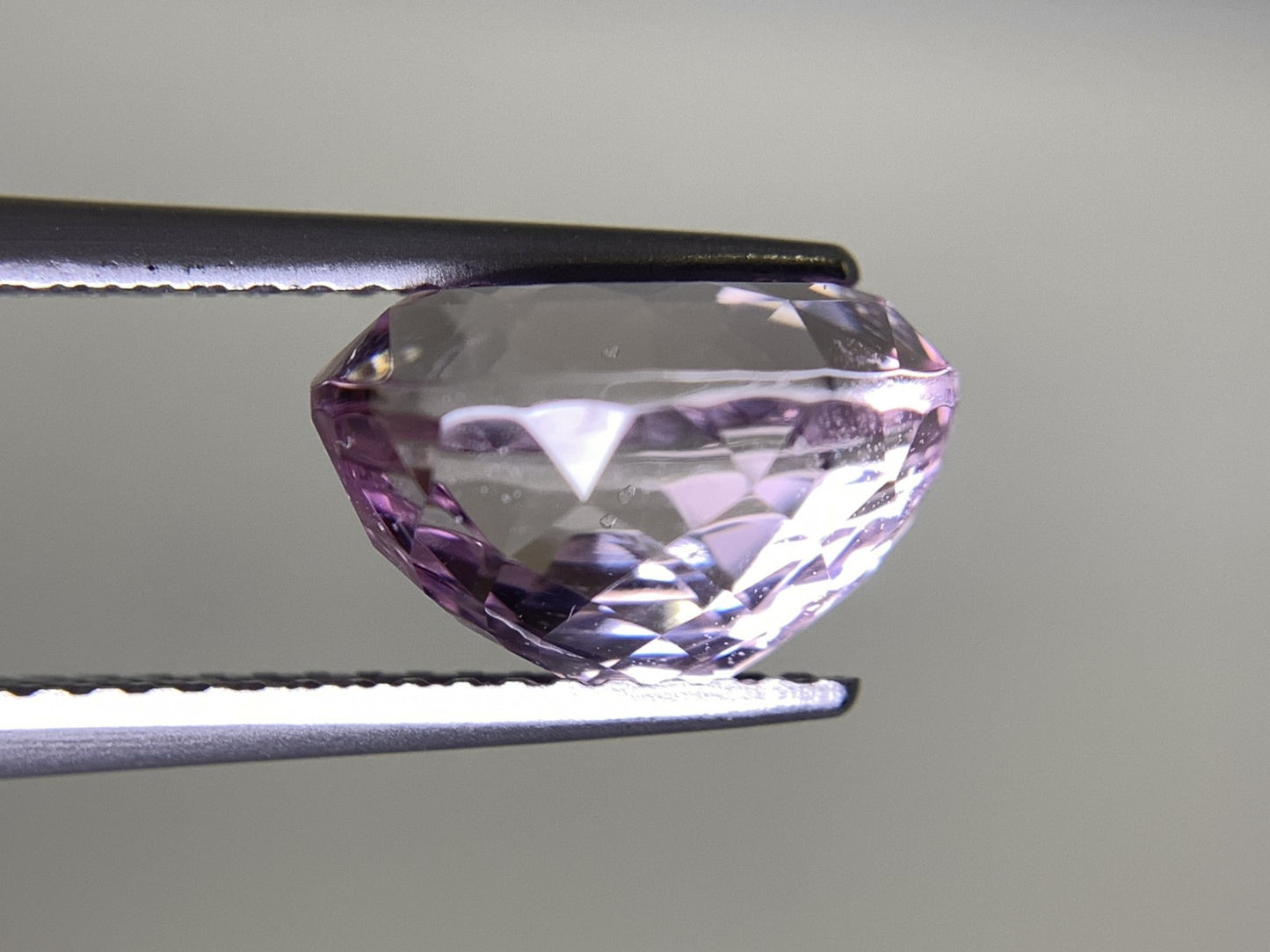 クンツァイト 4.484ct 宝石ソーティング付き 10.6㎜×8.1㎜×6.5㎜ ルース( 裸石 ) 2481Y