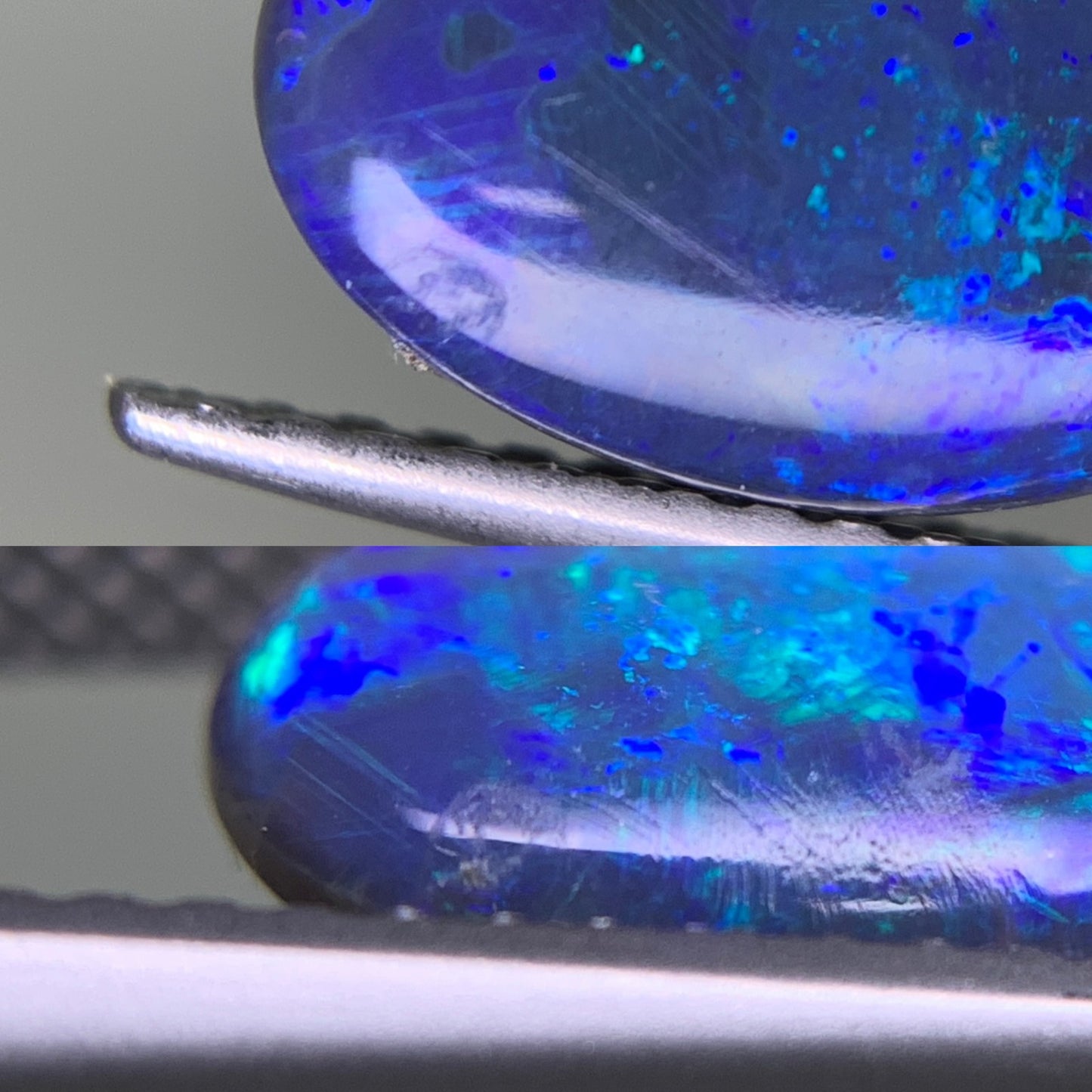 ブラックオパール 2.096ct 宝石ソーティング付き 11.2㎜×7.6㎜×4.0㎜ ルース( 裸石 ) 3134Y