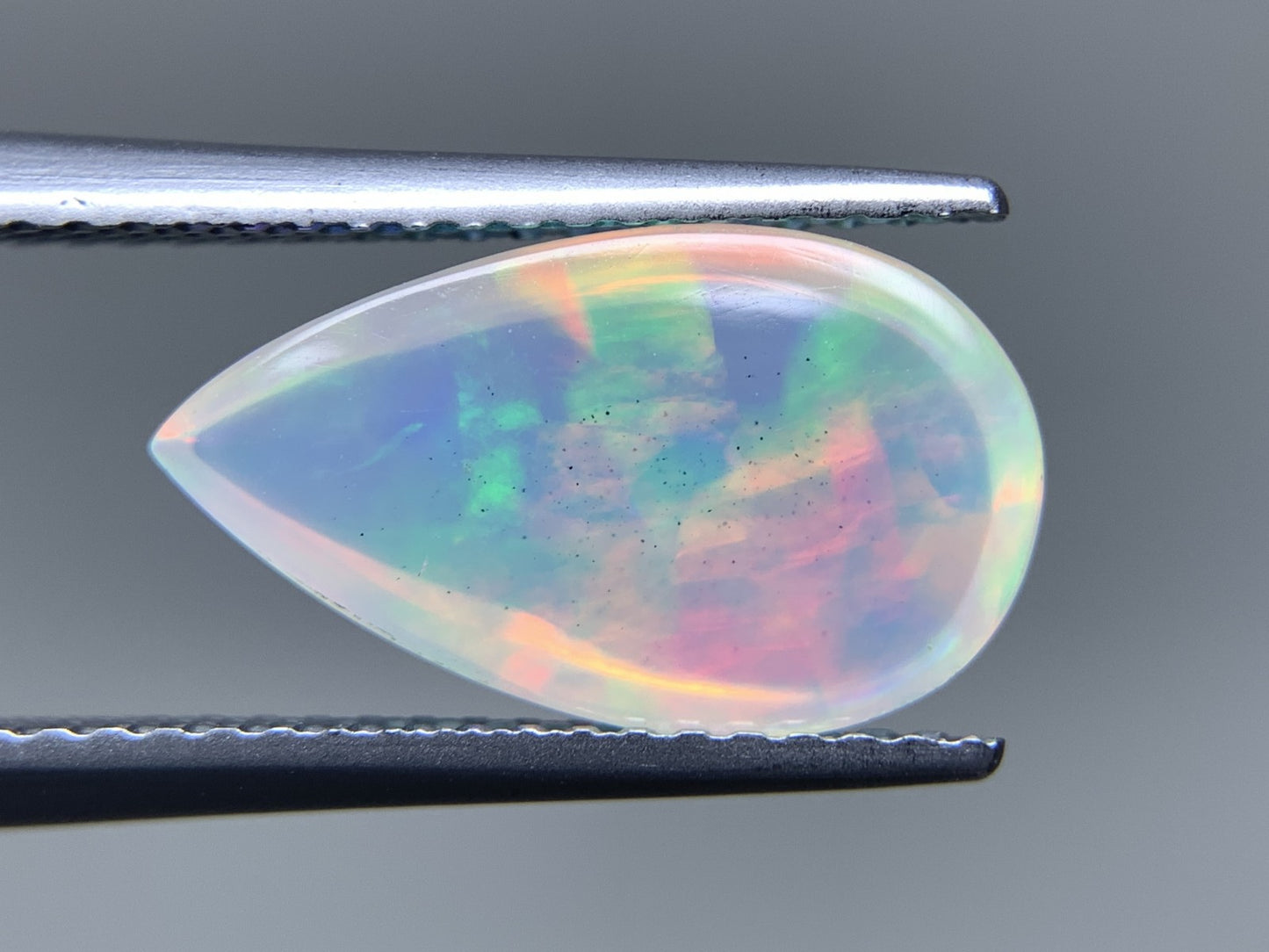 オパール 2.089ct 宝石ソーティング付き 13.9㎜×7.9㎜×4.4㎜ 天然 ルース( 裸石 ) 4539Y