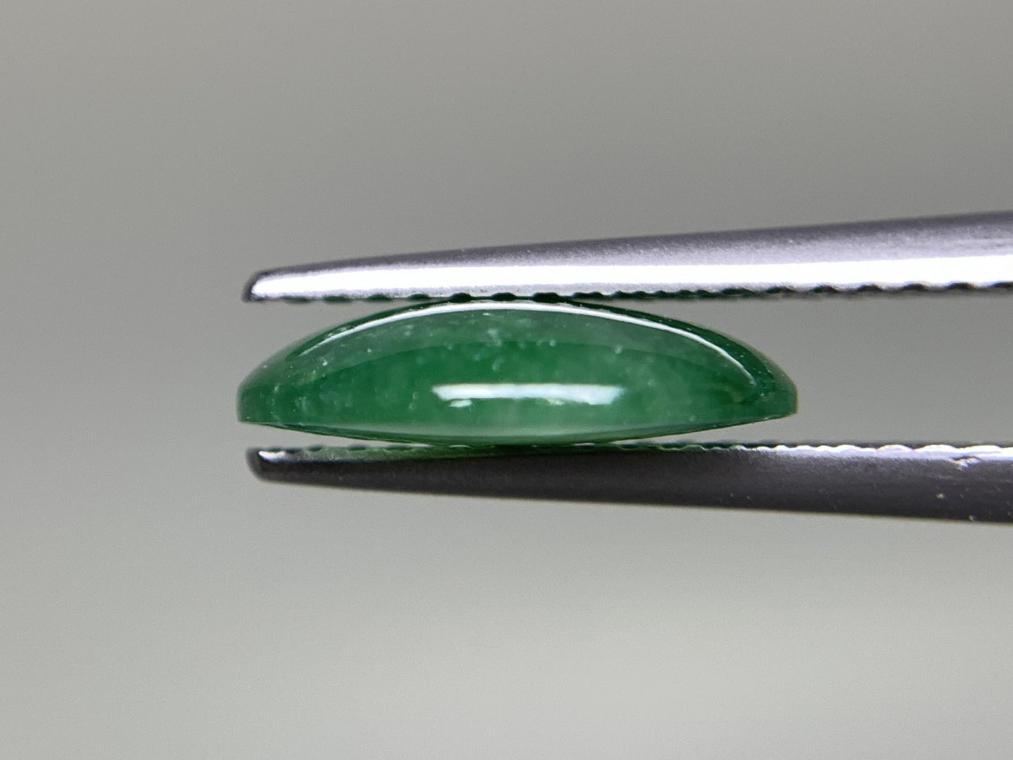 ひすい(ヒスイ 翡翠) 天然 2.722ct 宝石ソーティング付き 11.3㎜×9.1㎜×2.9㎜ ラッピング無料 ルース( 裸石 ) 4840Y