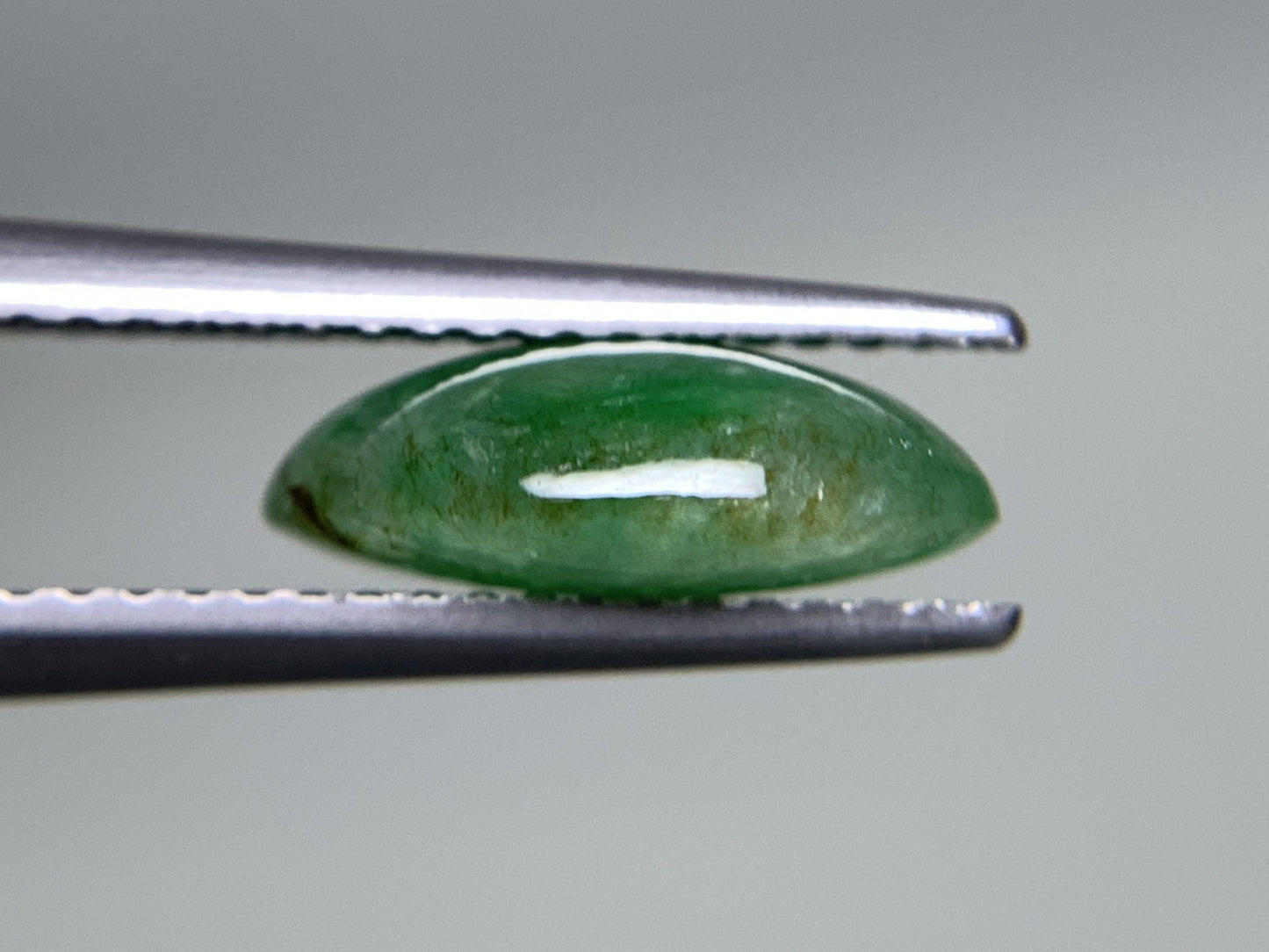 ひすい(ヒスイ 翡翠) 天然 3.086ct 宝石ソーティング付き 11.3㎜×8.3㎜×4.0㎜ ラッピング無料 ルース( 裸石 ) 4836Y