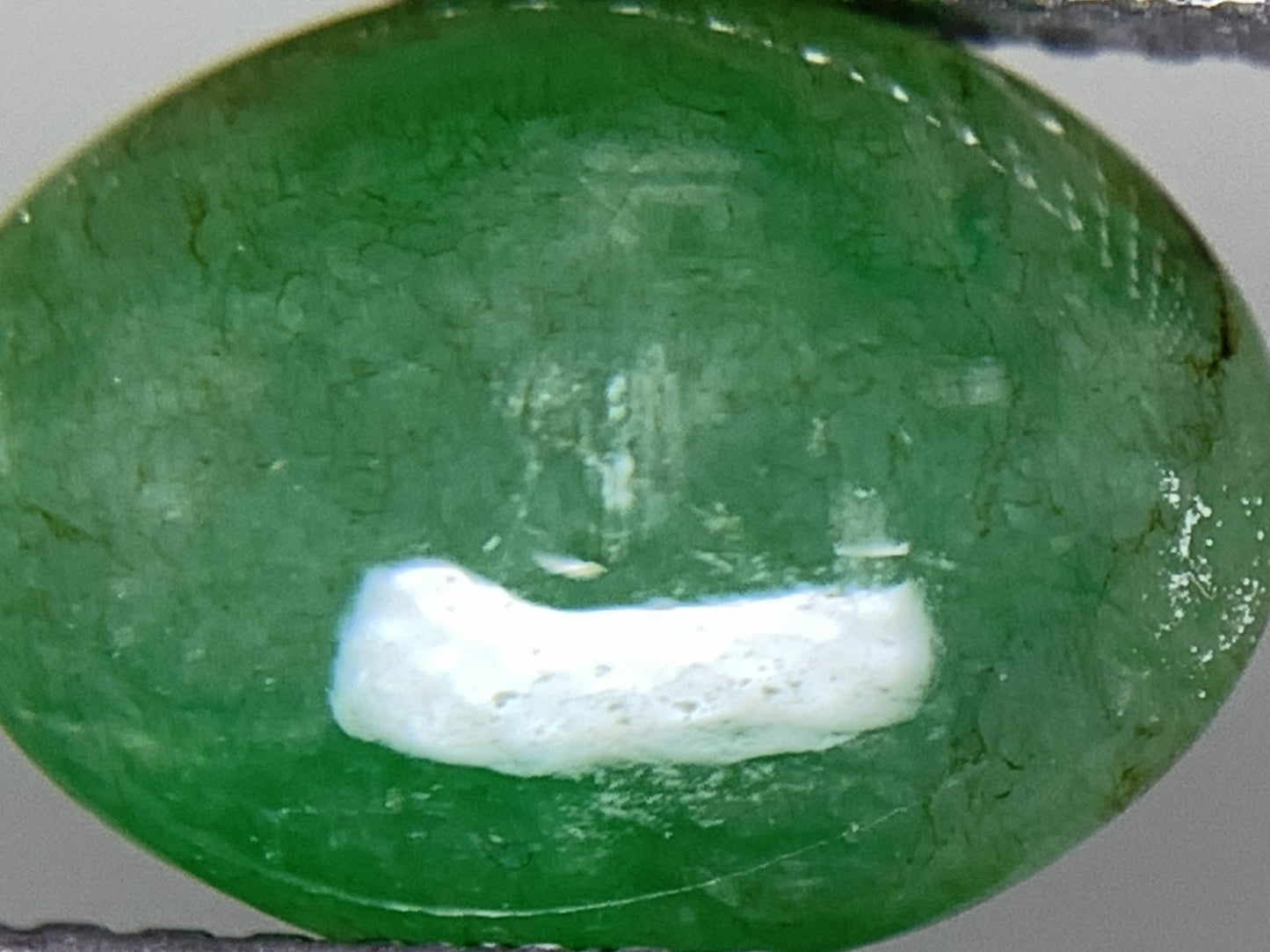 ひすい(ヒスイ 翡翠) 天然 3.086ct 宝石ソーティング付き 11.3㎜×8.3㎜×4.0㎜ ラッピング無料 ルース( 裸石 ) 4836Y