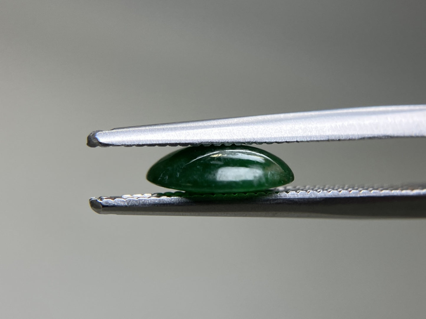 ひすい(ヒスイ 翡翠) 天然 1.198ct 宝石ソーティング付き 8.3㎜×6.2㎜×2.5㎜ ルース( 裸石 ) 7610YY