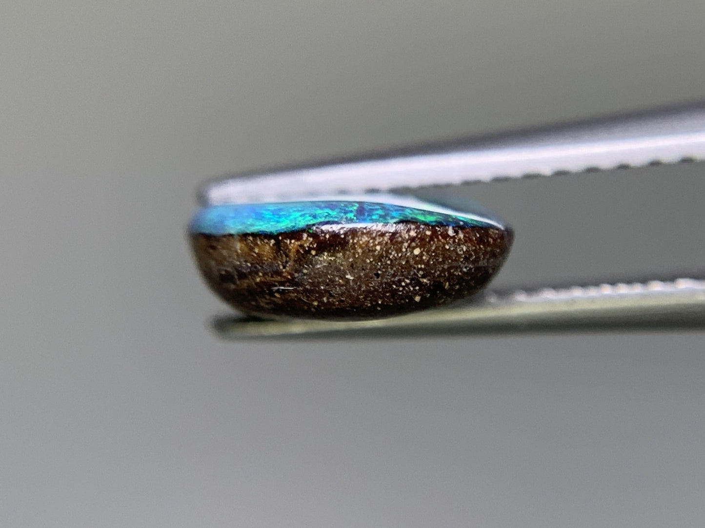 ボルダーオパール 3.641ct 宝石ソーティング付き 15.6㎜×9.0㎜×3.4㎜ ルース( 裸石 ) 2019Y