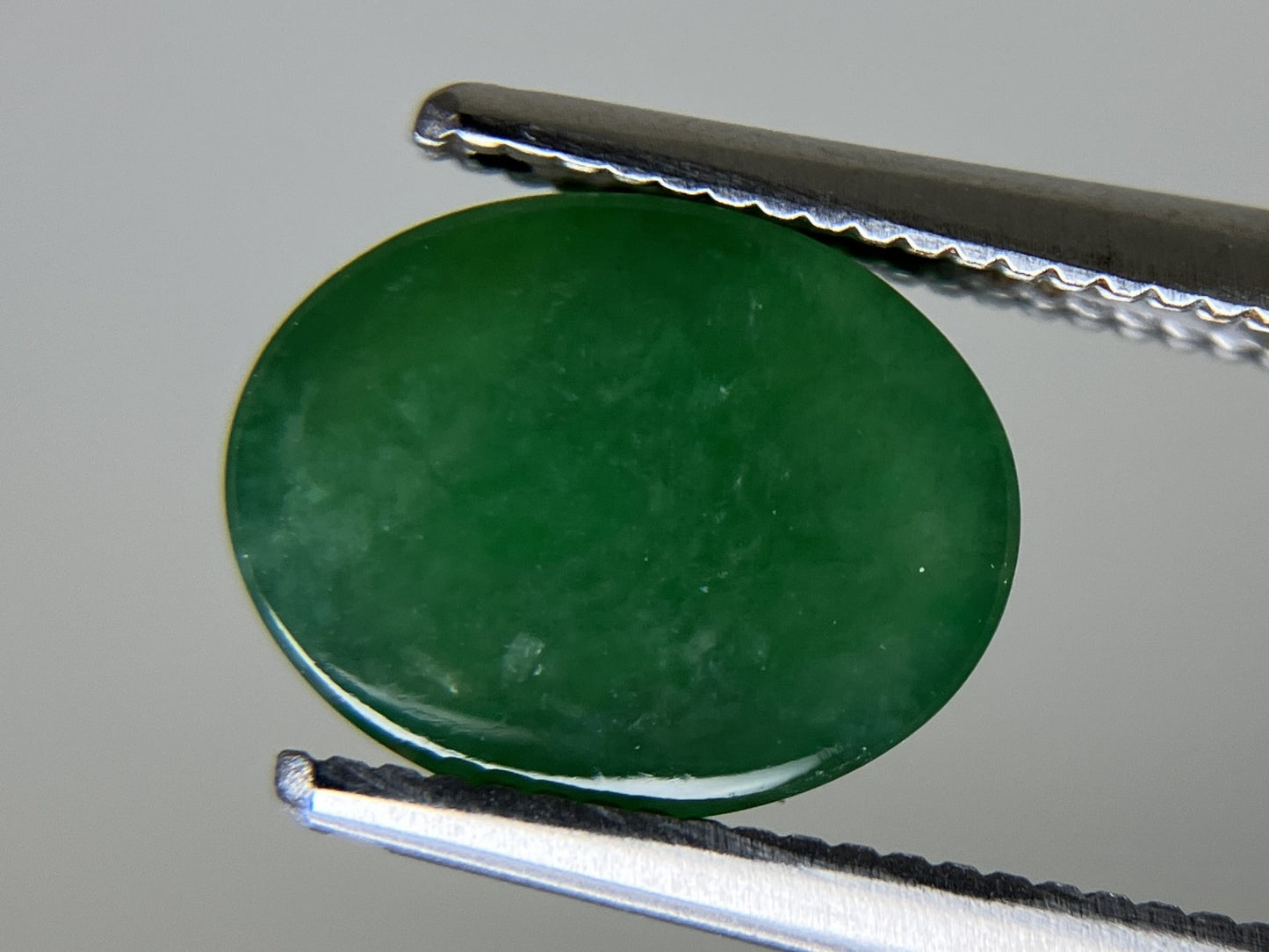 ひすい 2.264ct 宝石ソーティング付き 9.4㎜×7.4㎜×3.2㎜ 天然 ルース( 裸石 ) 4201YY
