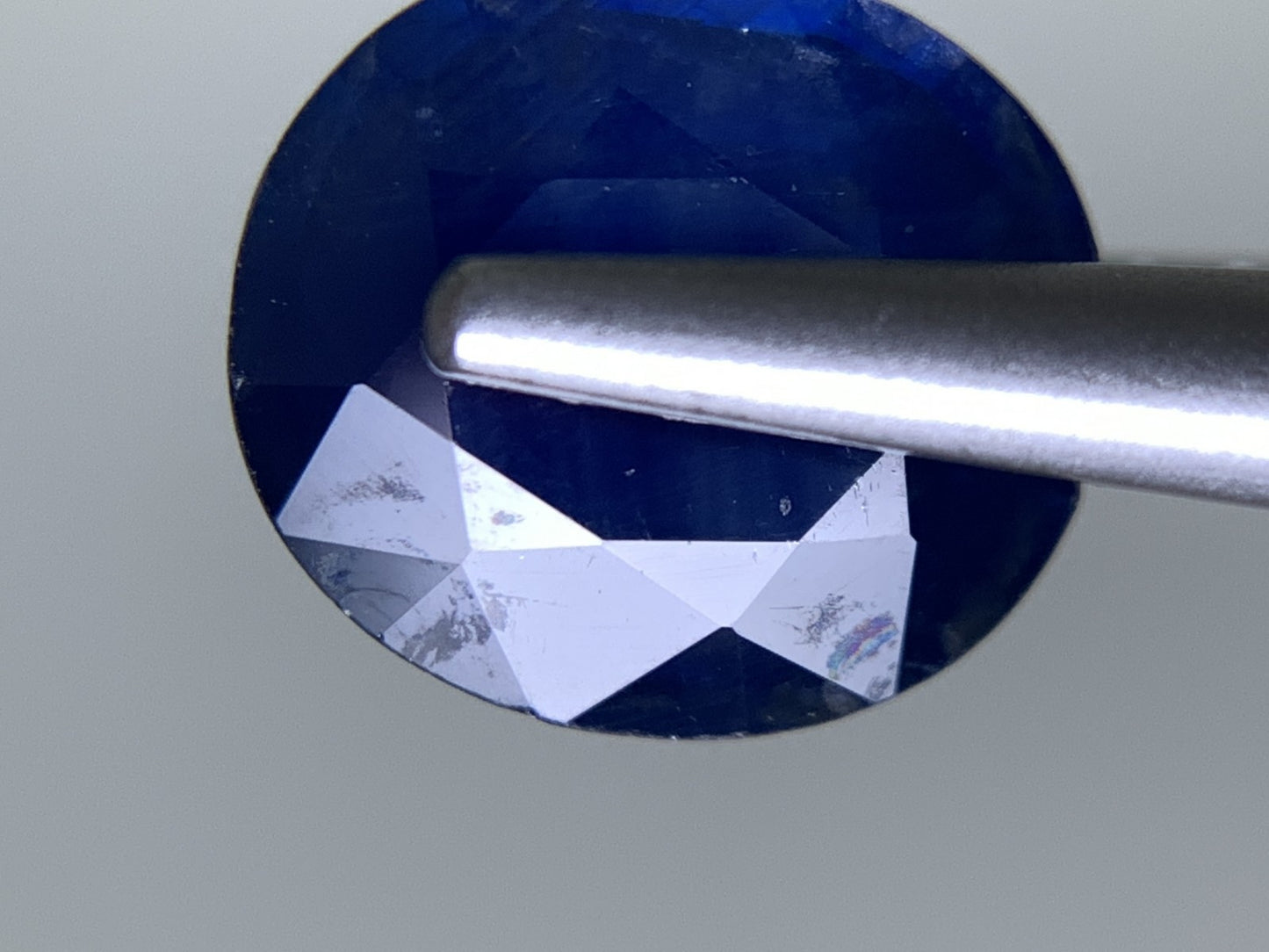 サファイア 天然 1.166ct 宝石ソーティング付き 7.1㎜×6.5㎜×2.7㎜ ルース( 裸石 ) 2173Y