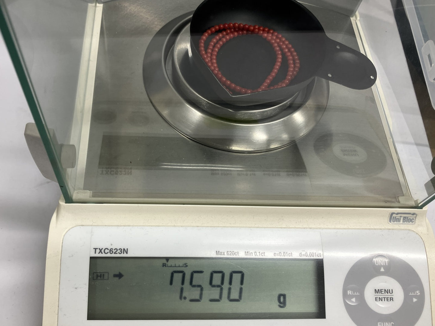 赤珊瑚 ネックレス (さんご サンゴ) 宝石鑑別書付き K18 総重量7.59g ネックレス全長約47cm 4986YY