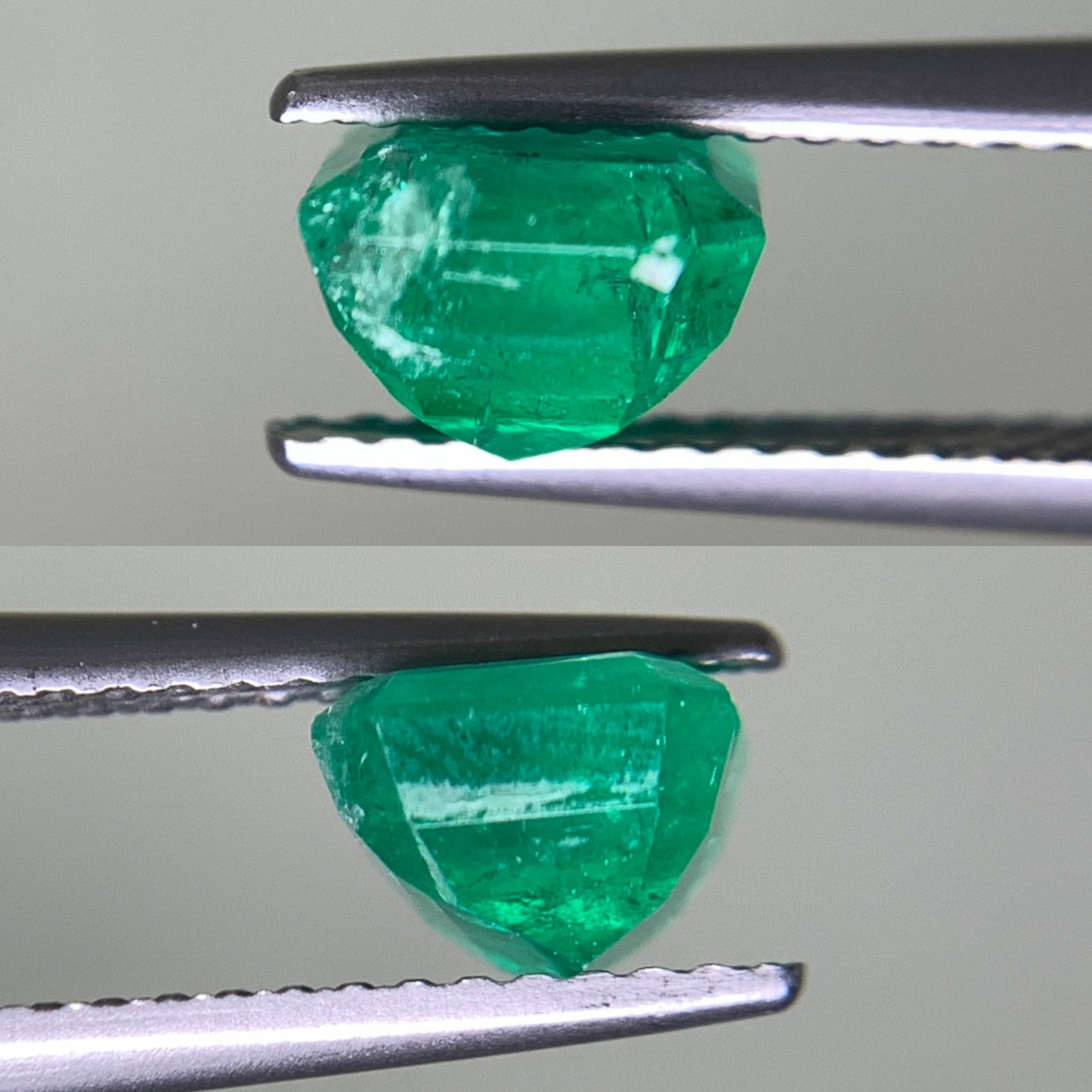 エメラルド 1.537ct 宝石ソーティング付き 7.18㎜×6.18㎜×4.46㎜ ルース( 裸石 ) 3046Y