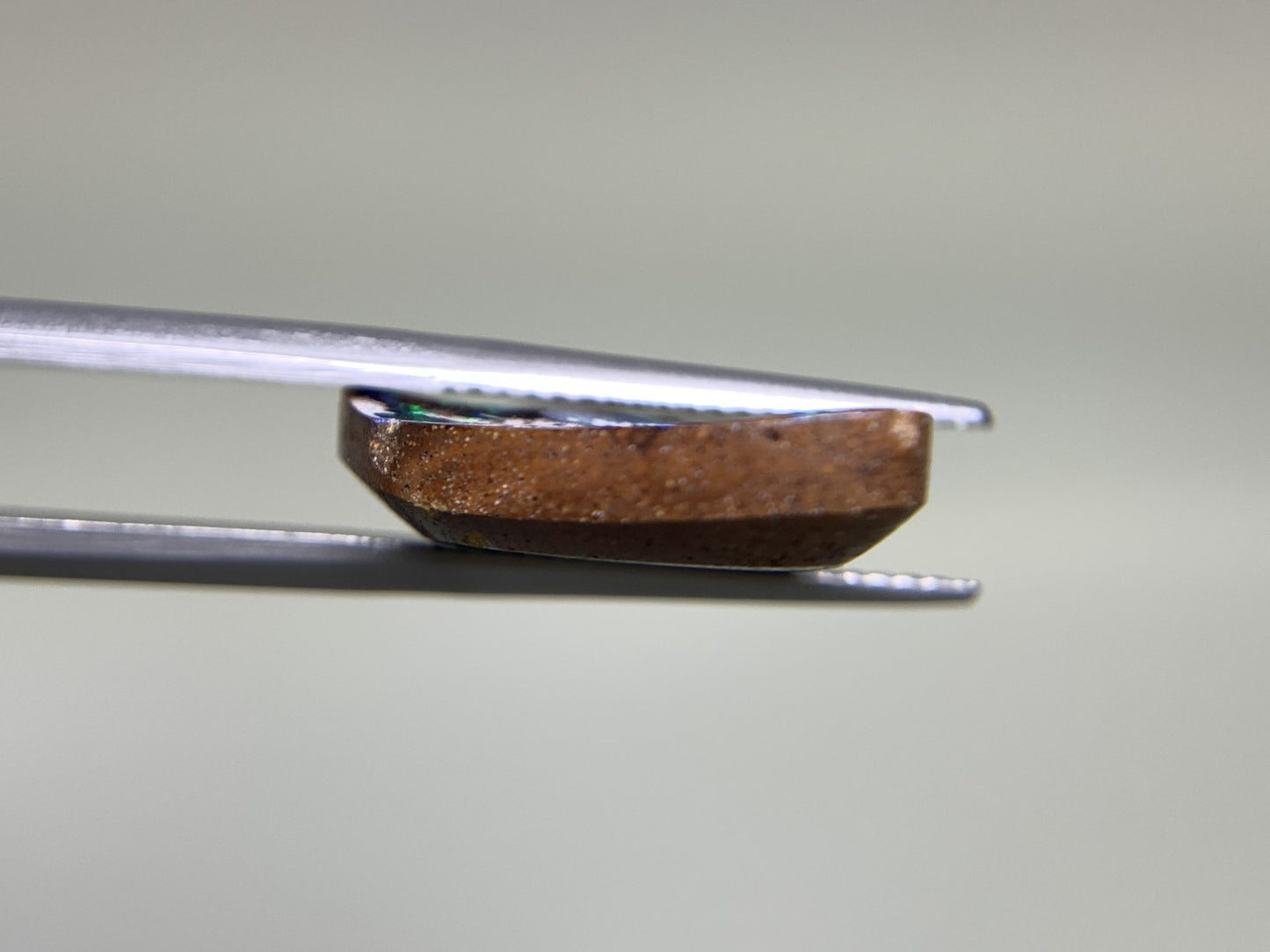 ボルダーオパール 13.054ct 宝石ソーティング付き 19.0㎜×16.8㎜×4.5㎜ ルース( 裸石 ) 3149Y