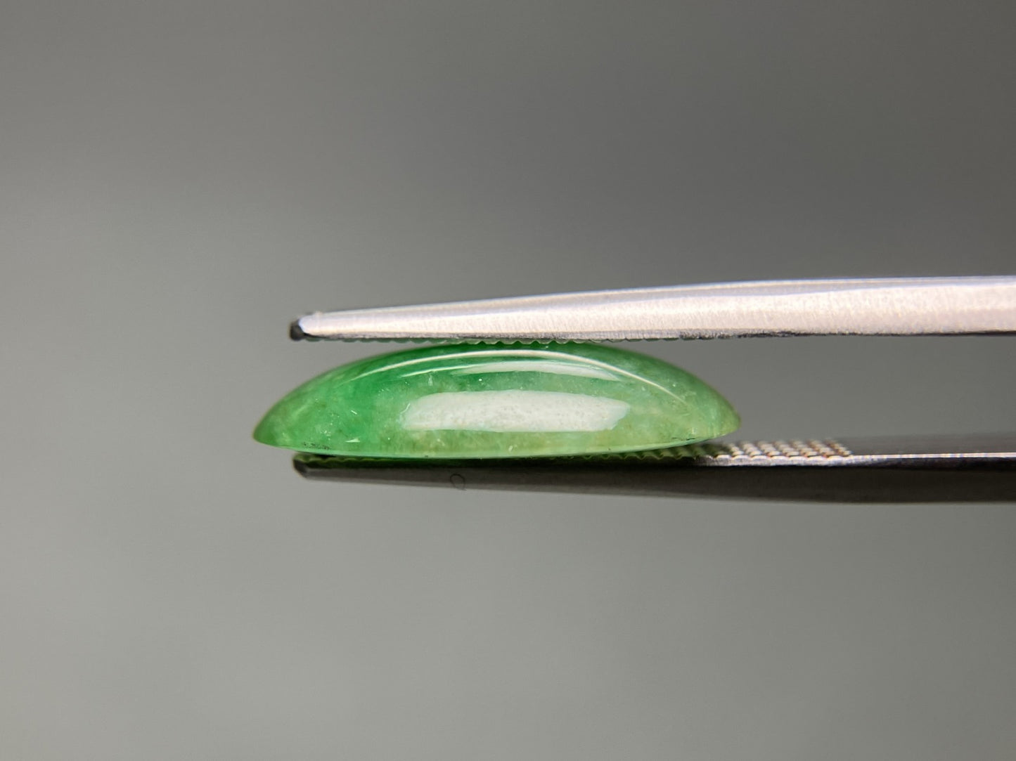 ひすい(ヒスイ 翡翠) 天然 5.117ct 宝石ソーティング付き 16.6㎜×9.3㎜×3.8㎜ ルース( 裸石 ) 8164YY