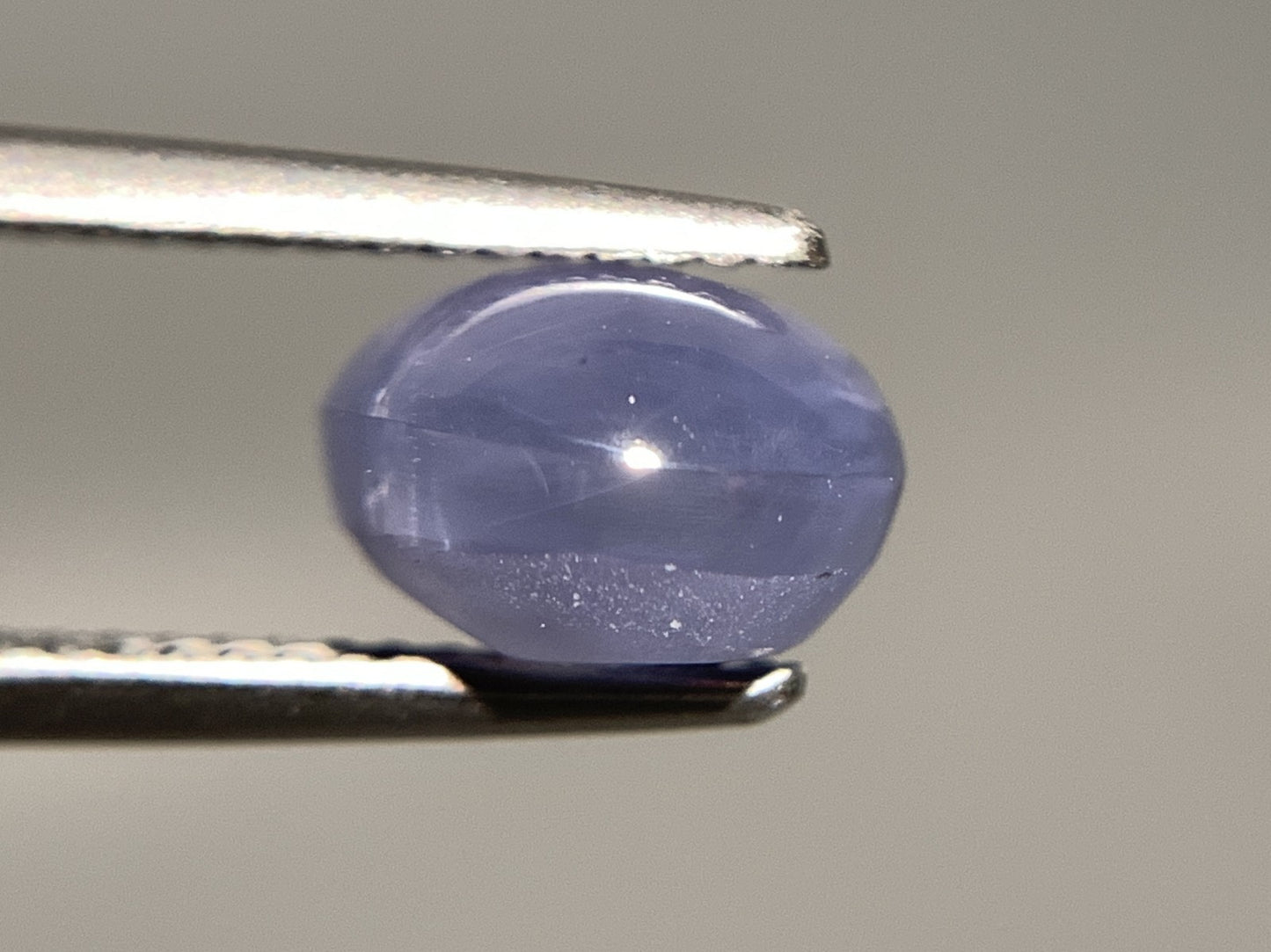 スターサファイア 天然 6.143ct 宝石ソーティング付き 11.0㎜×8.7㎜×5.8㎜ ルース( 裸石 ) 7115Y