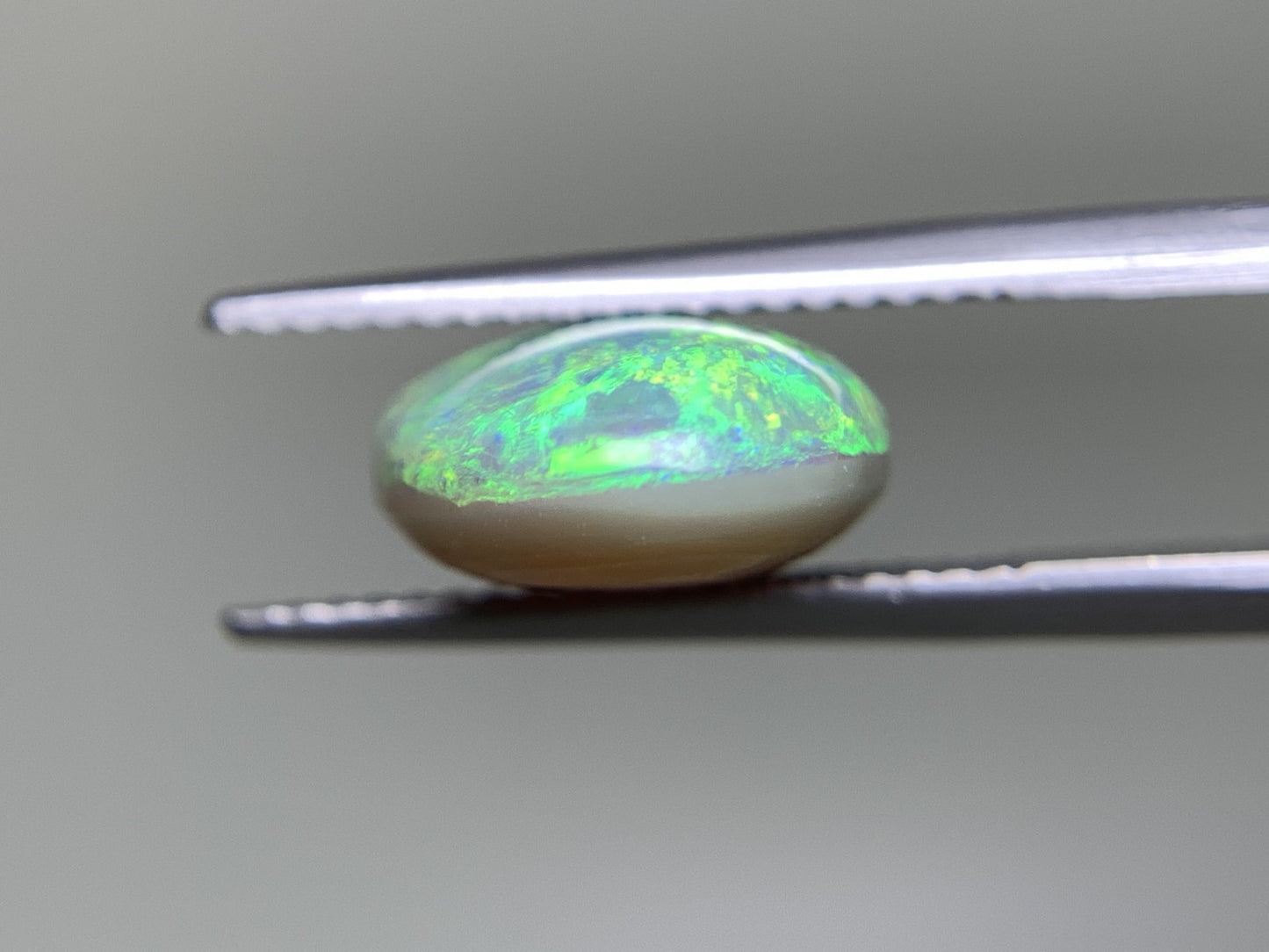 ブラックオパール 天然 6.053ct 宝石ソーティング付き 16.5㎜×10.7㎜×5.5㎜ ルース( 裸石 ) 5471Y