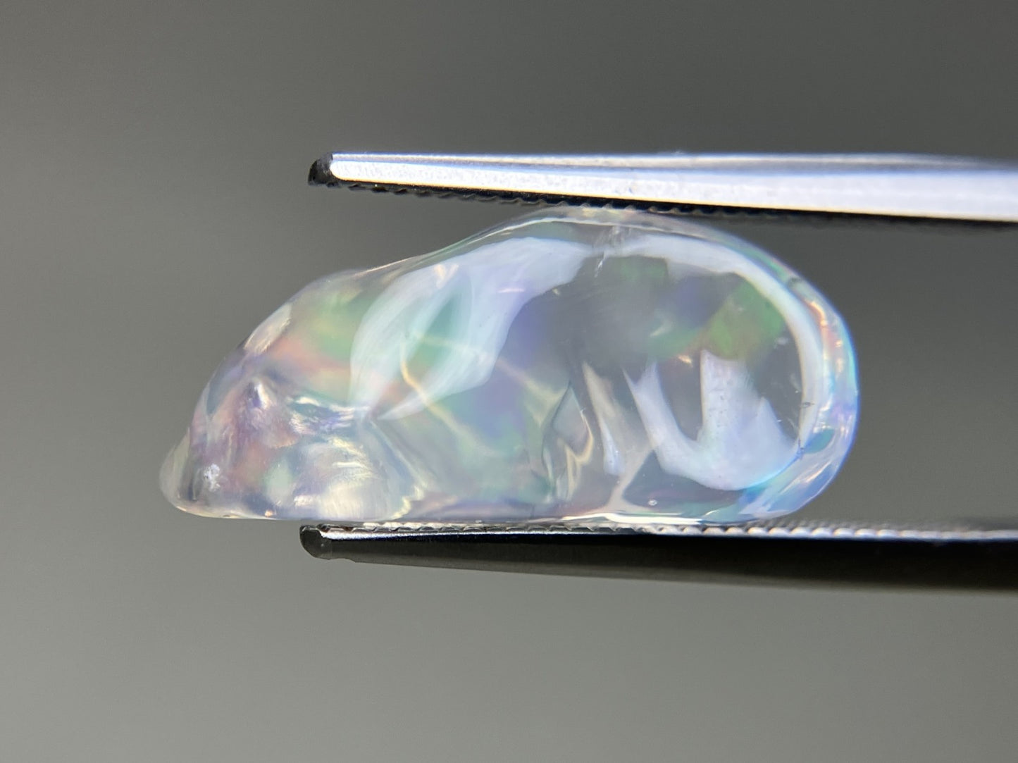 オパール 天然 5.592ct 宝石ソーティング付き 18.4㎜×9.1㎜×8.4㎜ ルース( 裸石 ) 5268YY