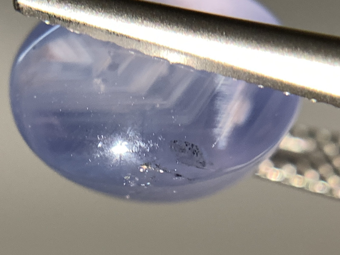 スターサファイア 天然 6.300ct 中央宝石ソーティング付き 10.0㎜×7.6㎜×7.3㎜ 天然 ルース( 裸石 ) 5387Y