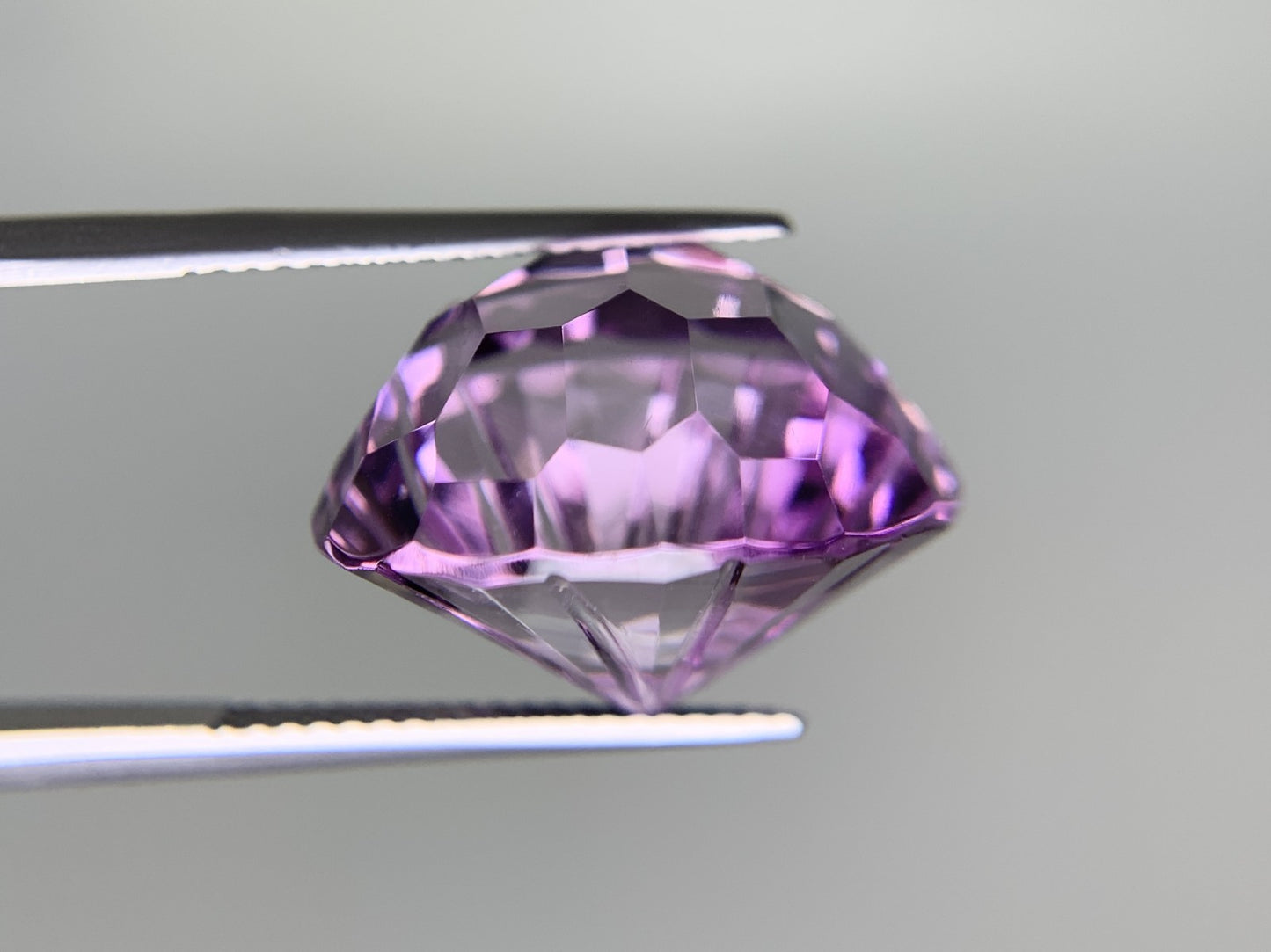 アメシスト 天然 24.169ct 宝石ソーティング付き 18.5㎜×18.3㎜×14.2㎜ ルース( 裸石 ) 8304Y