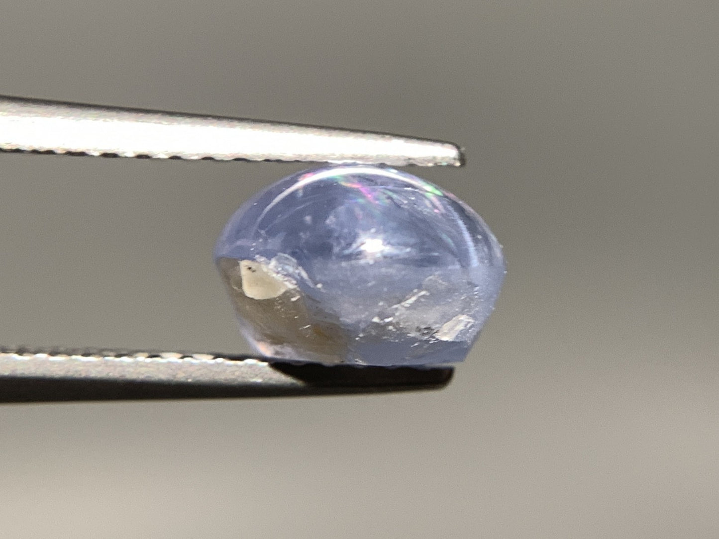 スターサファイア 天然 3.452ct 宝石ソーティング付き 7.7㎜×7.3㎜×5.3㎜ ルース( 裸石 ) 7170Y
