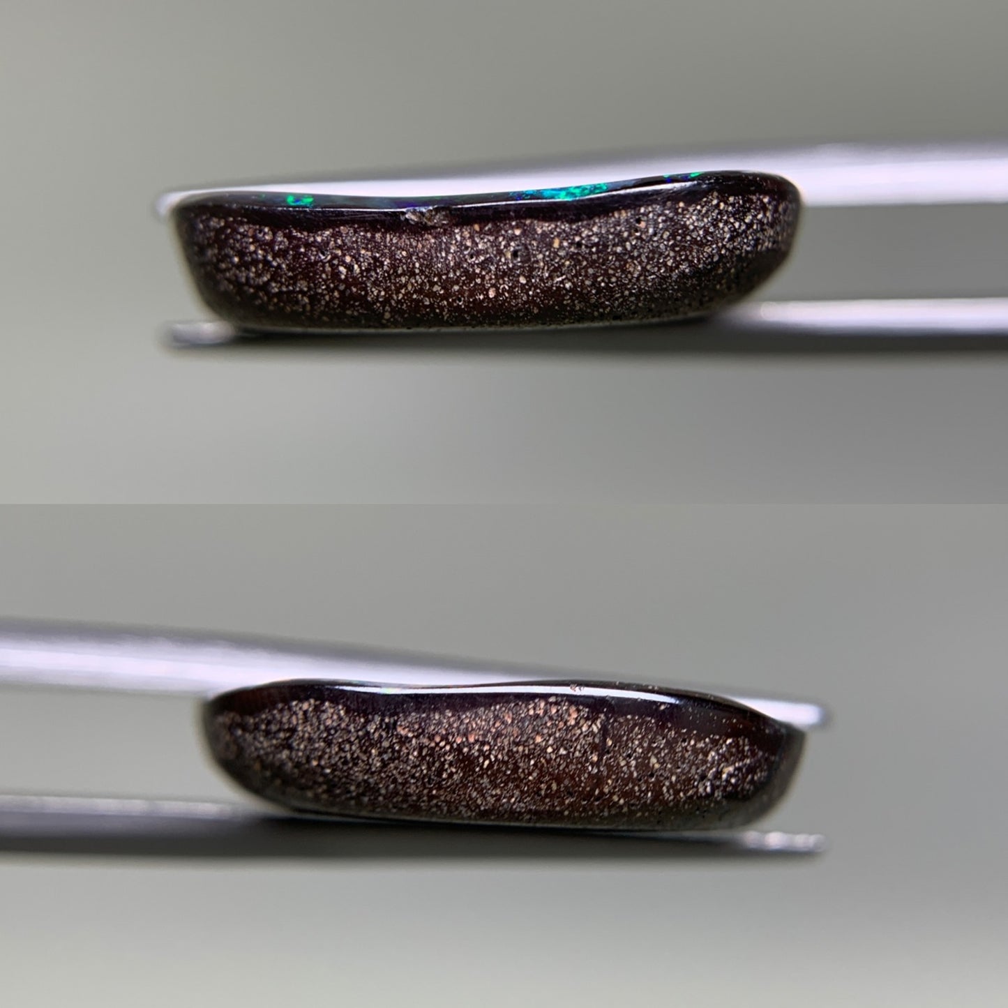 ボルダーオパール 天然 15.106ct 宝石ソーティング付き 19.1㎜×18.7㎜×4.0㎜ ルース( 裸石 ) 6336Y