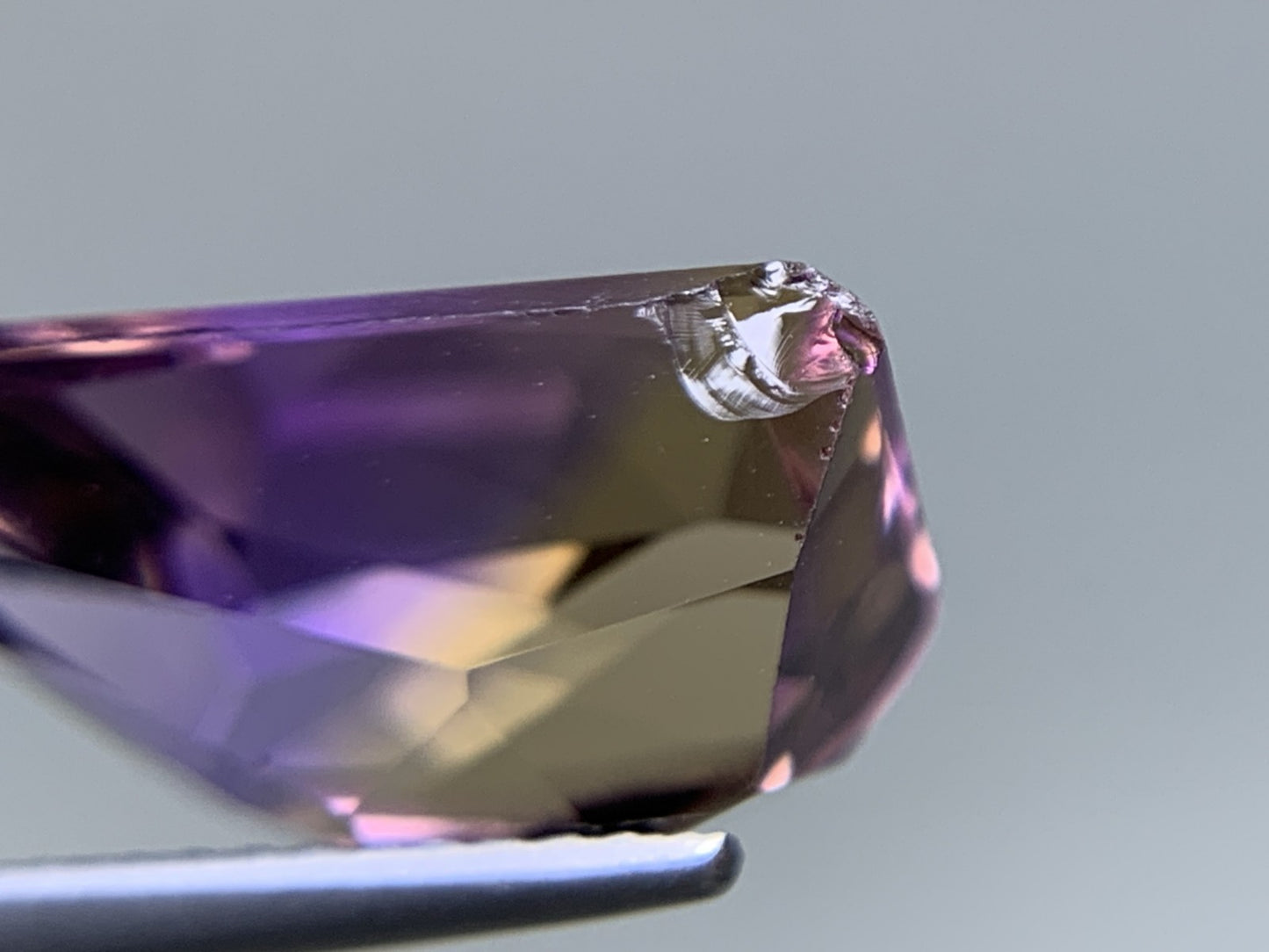 アメトリン 天然 6.466ct 宝石ソーティング付き 15.3㎜×10.0㎜×6.6㎜ ルース( 裸石 ) 8307Y