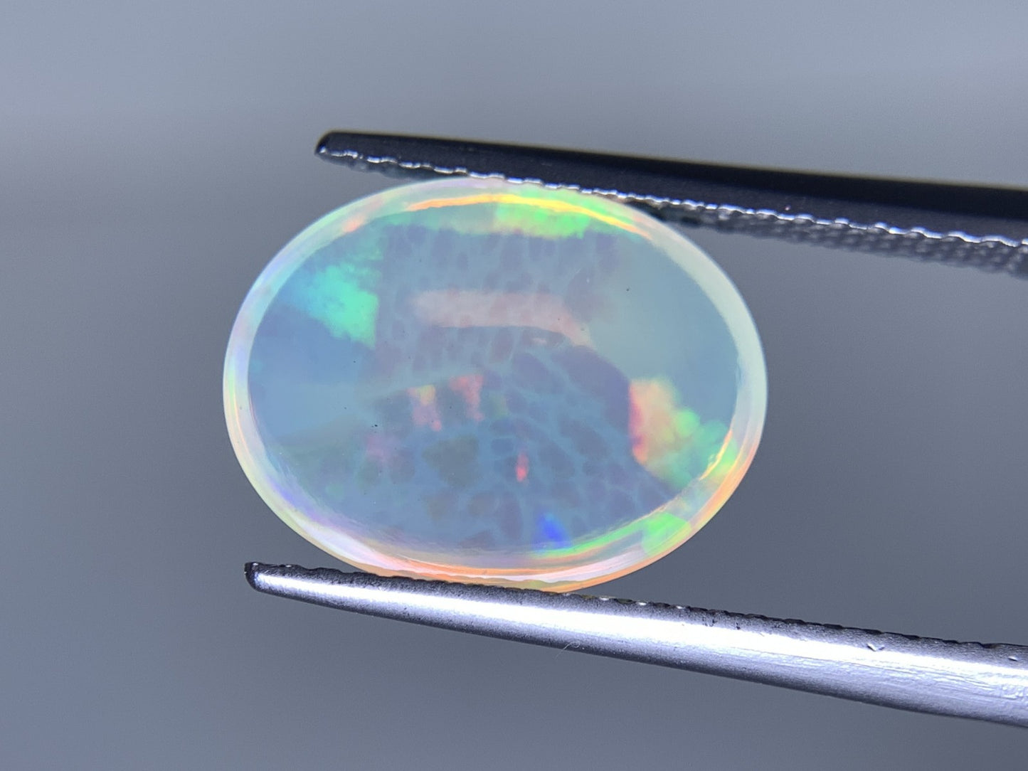 オパール 天然 2.078ct 宝石ソーティング付き 12.5㎜×9.8㎜×3.5㎜ ルース( 裸石 ) 5162Y
