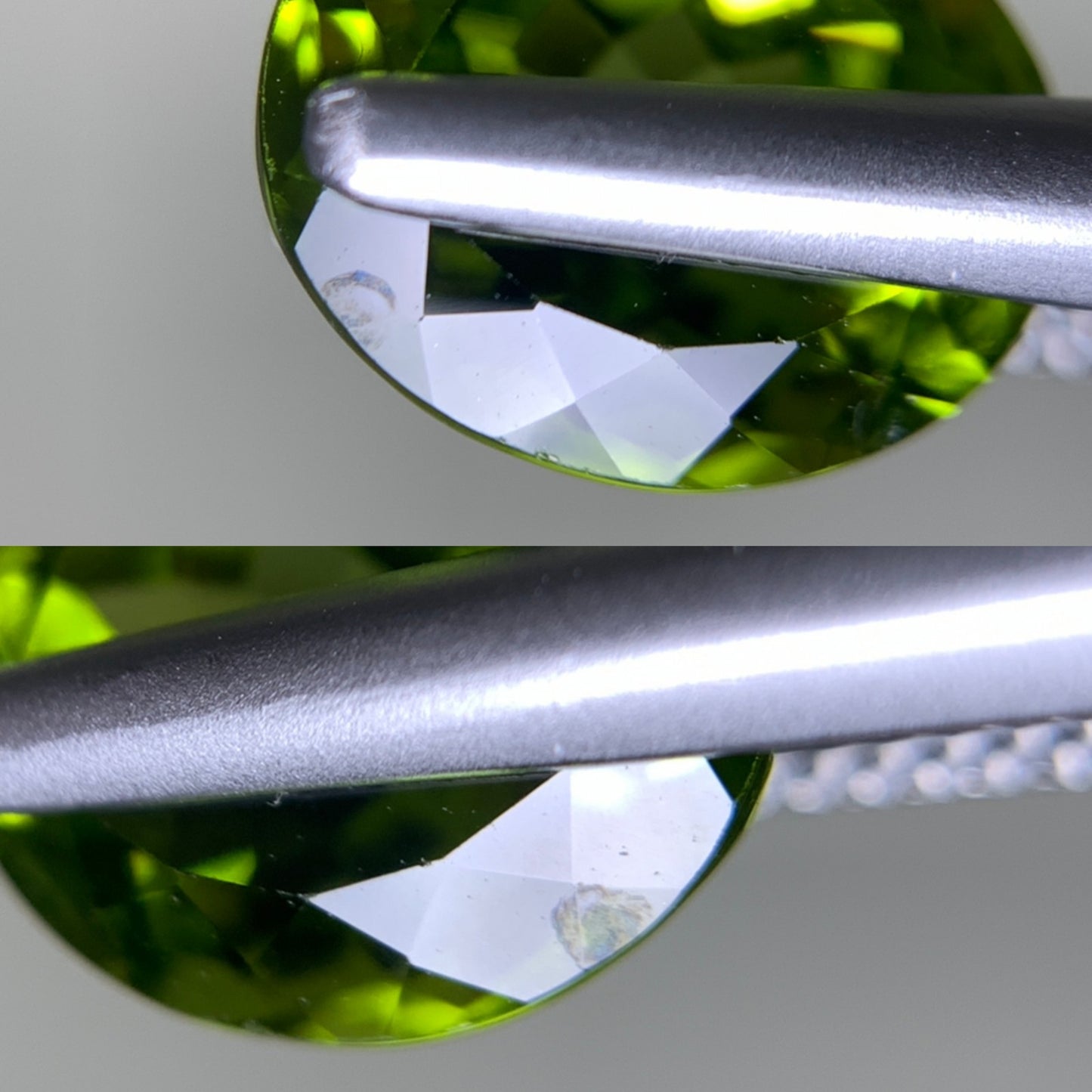 ペリドット 天然 4.423ct 宝石ソーティング付き 10.9㎜×9.0㎜×6.4㎜ ルース( 裸石 ) 7295Y