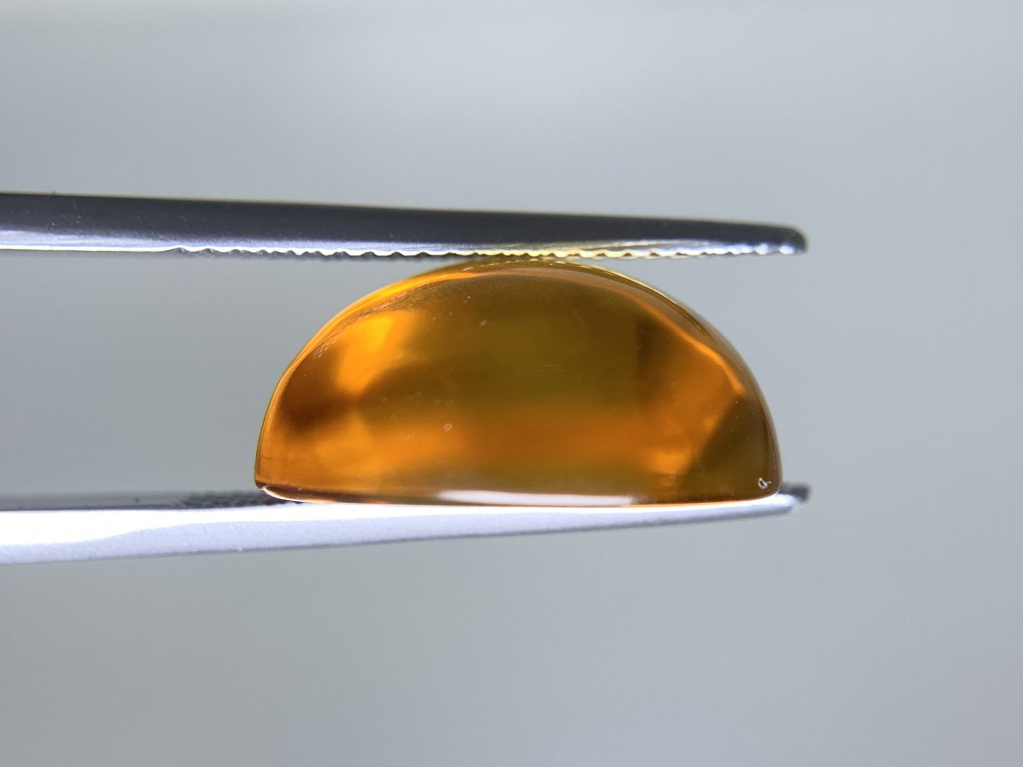 シトリン 天然 14.286ct 宝石ソーティング付き 17.0㎜×15.6㎜×7.5㎜ ルース( 裸石 ) 7259Y