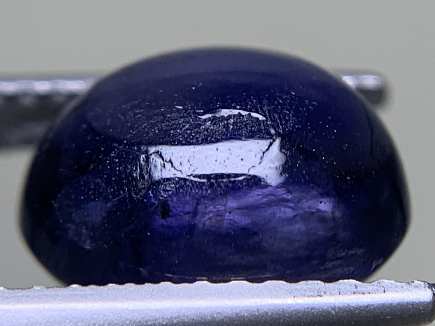 アイオライト 天然 3.104ct 宝石ソーティング付き 9.8㎜×8.0㎜×5.3㎜ ルース( 裸石 ) 6523Y