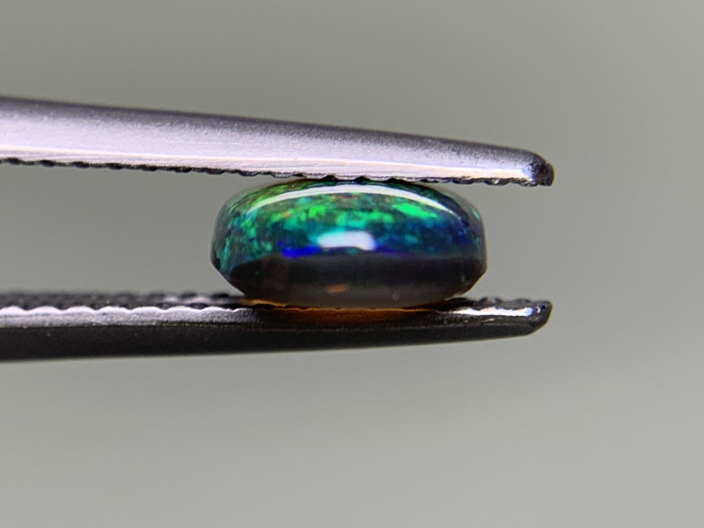 ブラックオパール 1.583ct 宝石ソーティング付き 10.4㎜×7.2㎜×3.2㎜ ルース( 裸石 ) 2233Y
