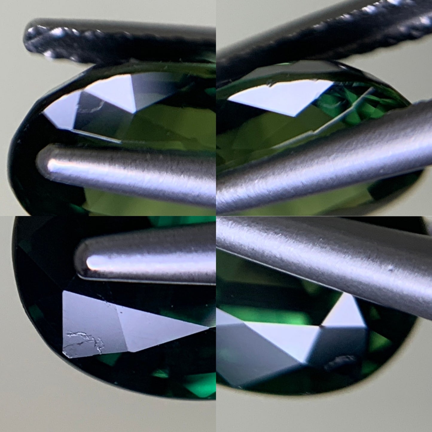 グリーンサファイア 2.297ct 宝石ソーティング付き 8.8㎜×7.1㎜×4.3㎜ ルース( 裸石 ) 3290Y