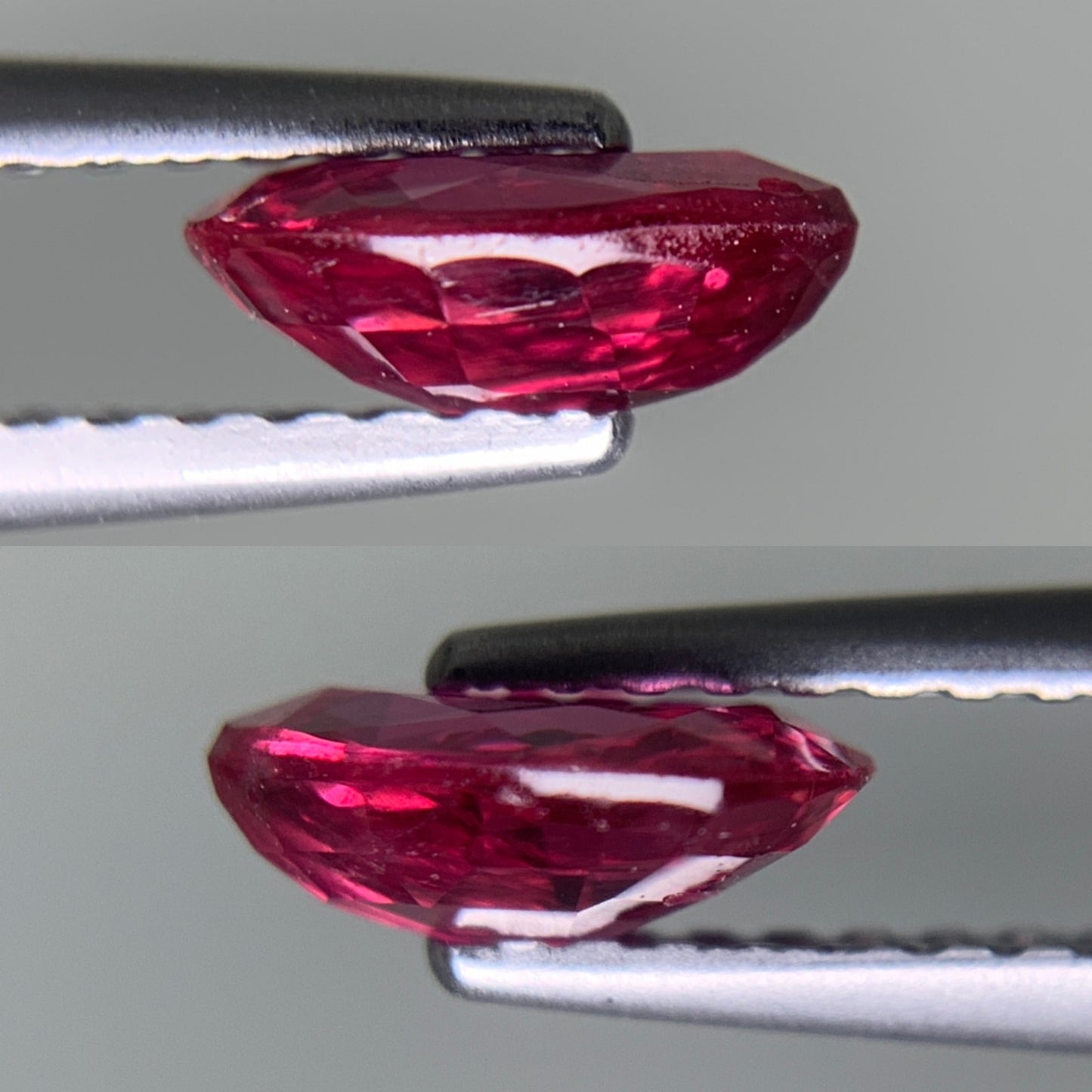 ルビー 天然 0.937ct 中央宝石ソーティング付き 7.12㎜×5.55㎜×2.75㎜ ルース( 裸石 ) 7513Y