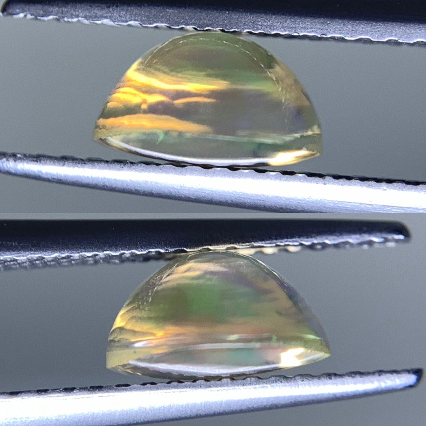 オパール 天然 1.298ct 宝石ソーティング付き 9.0㎜×7.1㎜×4.1㎜ ルース( 裸石 ) 5161Y