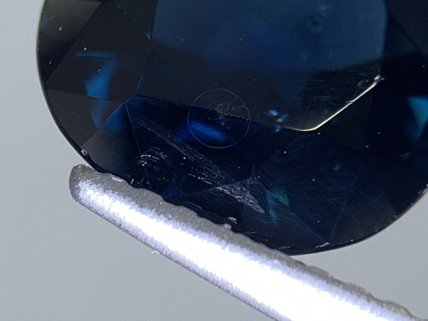 サファイア 3.427ct 宝石ソーティング付き 9.5㎜×9.0㎜×4.7㎜ ルース( 裸石 ) 2279Y