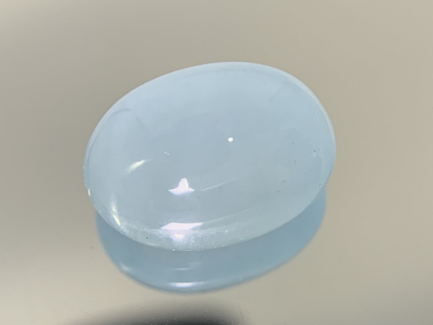 アクアマリン 6.975ct  宝石ソーティング付き  13.7㎜×10.3㎜×6.9㎜  ルース（ 裸石 ） 1877Y