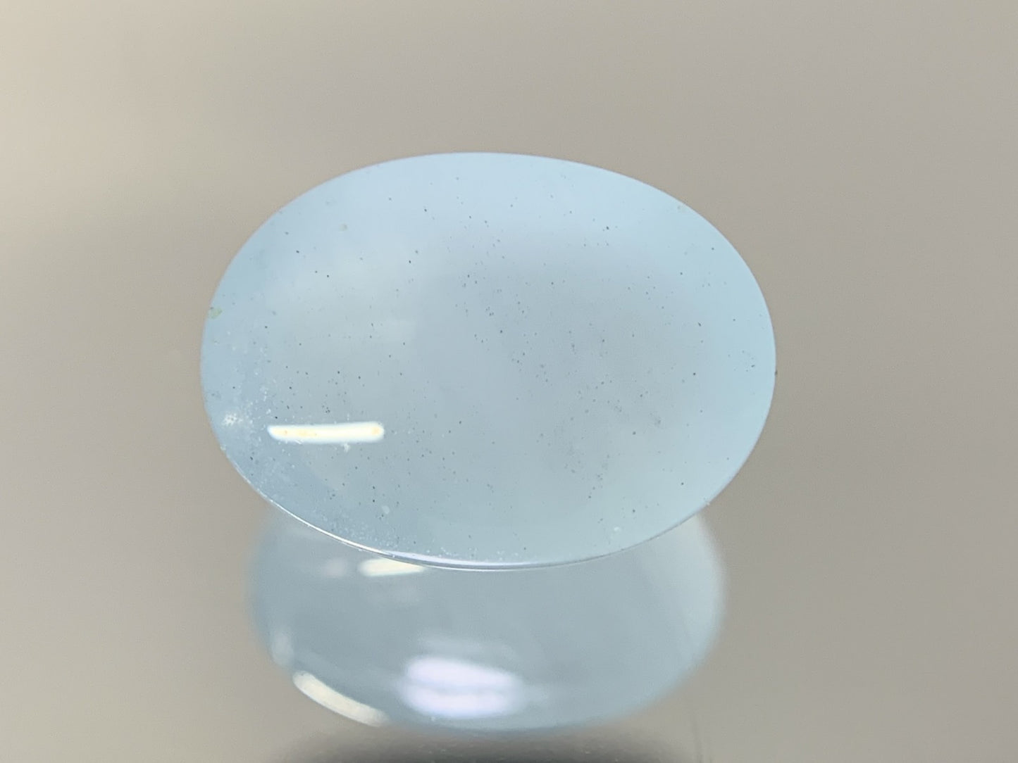 アクアマリン 6.975ct  宝石ソーティング付き  13.7㎜×10.3㎜×6.9㎜  ルース（ 裸石 ） 1877Y