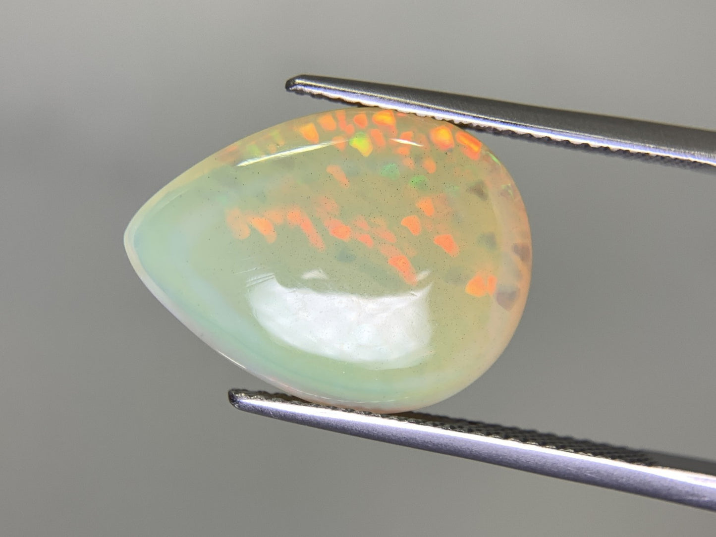 ハニカムオパール 8.107ct 宝石ソーティング付き  19.4㎜×14.6㎜×6.2㎜  ルース（ 裸石 ） 2638Y