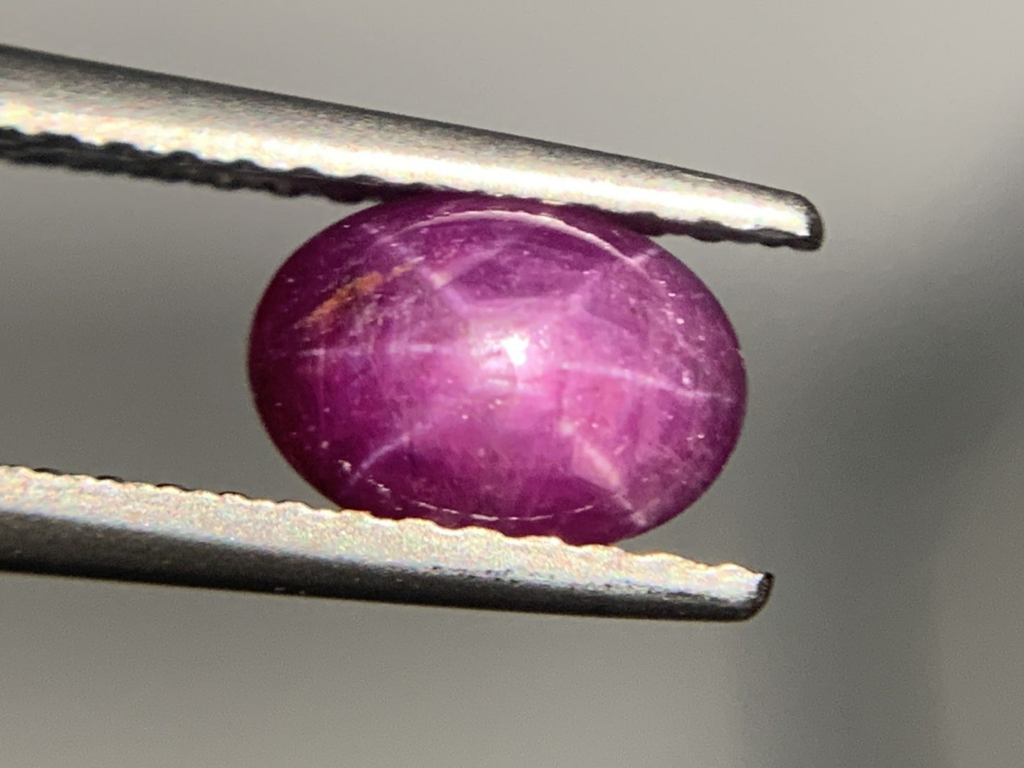 スターサファイア 1.326ct 宝石ソーティング付き 6.7㎜×5.0㎜×3.6㎜ ルース（ 裸石 ） 2716Y
