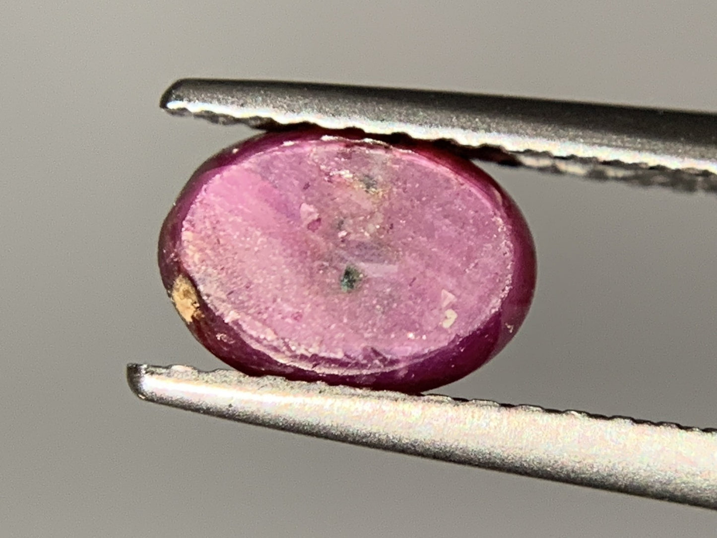 スターサファイア 1.394ct  宝石ソーティング付き  6.9㎜×5.1㎜×3.7㎜  ルース（ 裸石 ） 2721Y