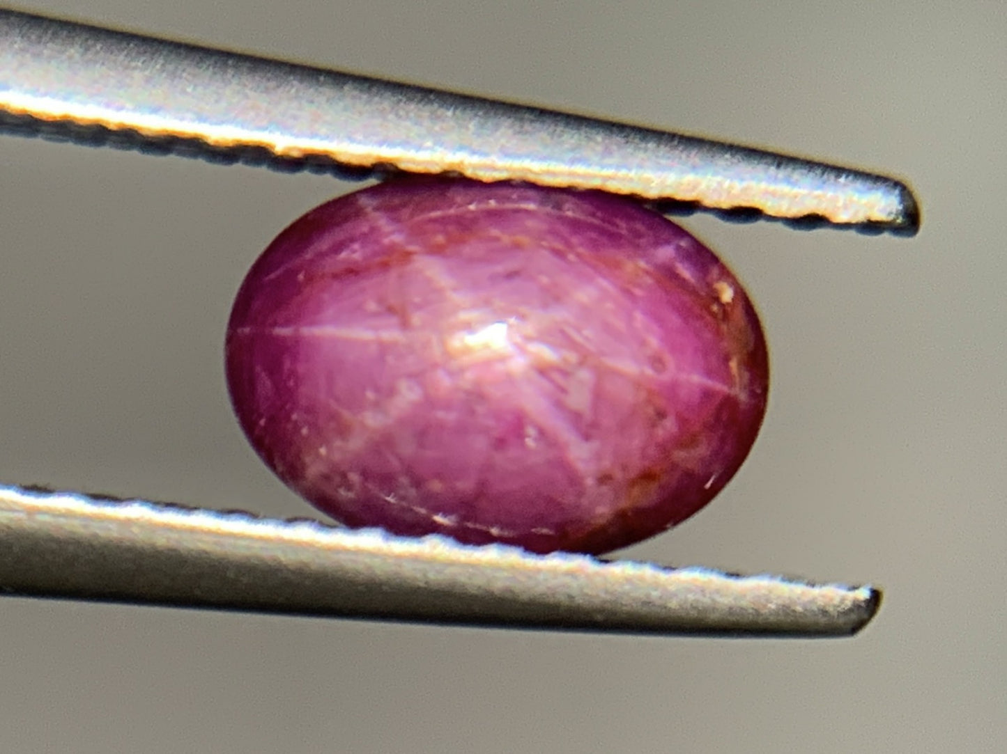 スターサファイア 1.336ct 宝石ソーティング付き 7.0㎜×5.1㎜×3.5㎜ ルース（ 裸石 ） 2738Y