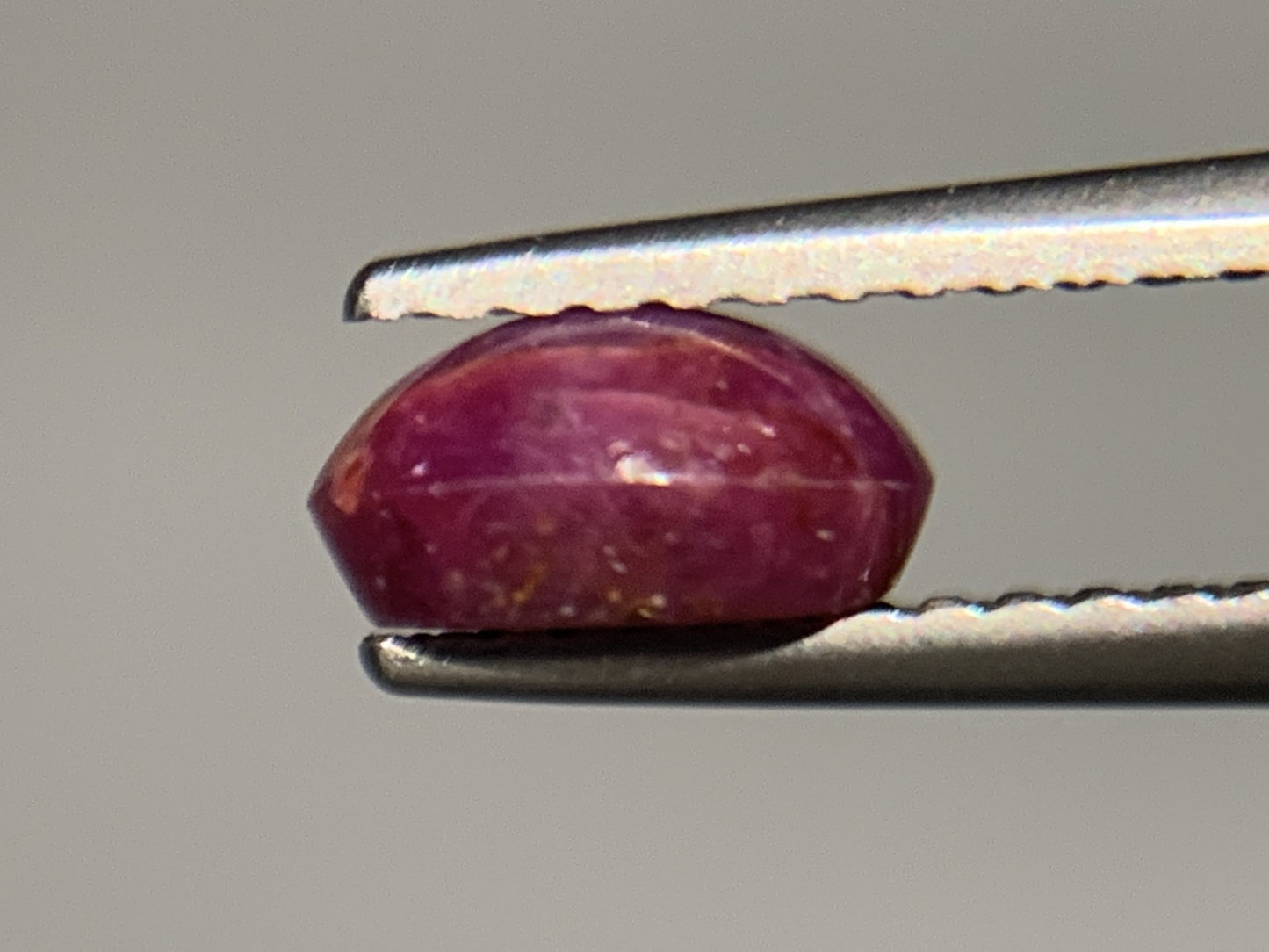 スターサファイア 1.336ct 宝石ソーティング付き 7.0㎜×5.1㎜×3.5㎜ ルース（ 裸石 ） 2738Y