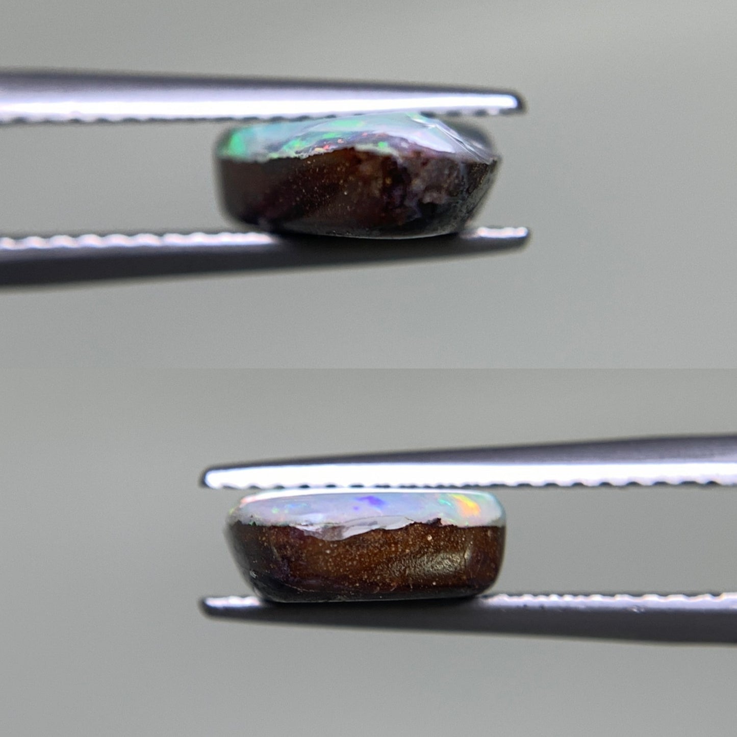 ボルダーオパール 4.174ct 宝石ソーティング付き  13.7㎜×9.1㎜×3.7㎜  ルース（ 裸石 ） 3156Y