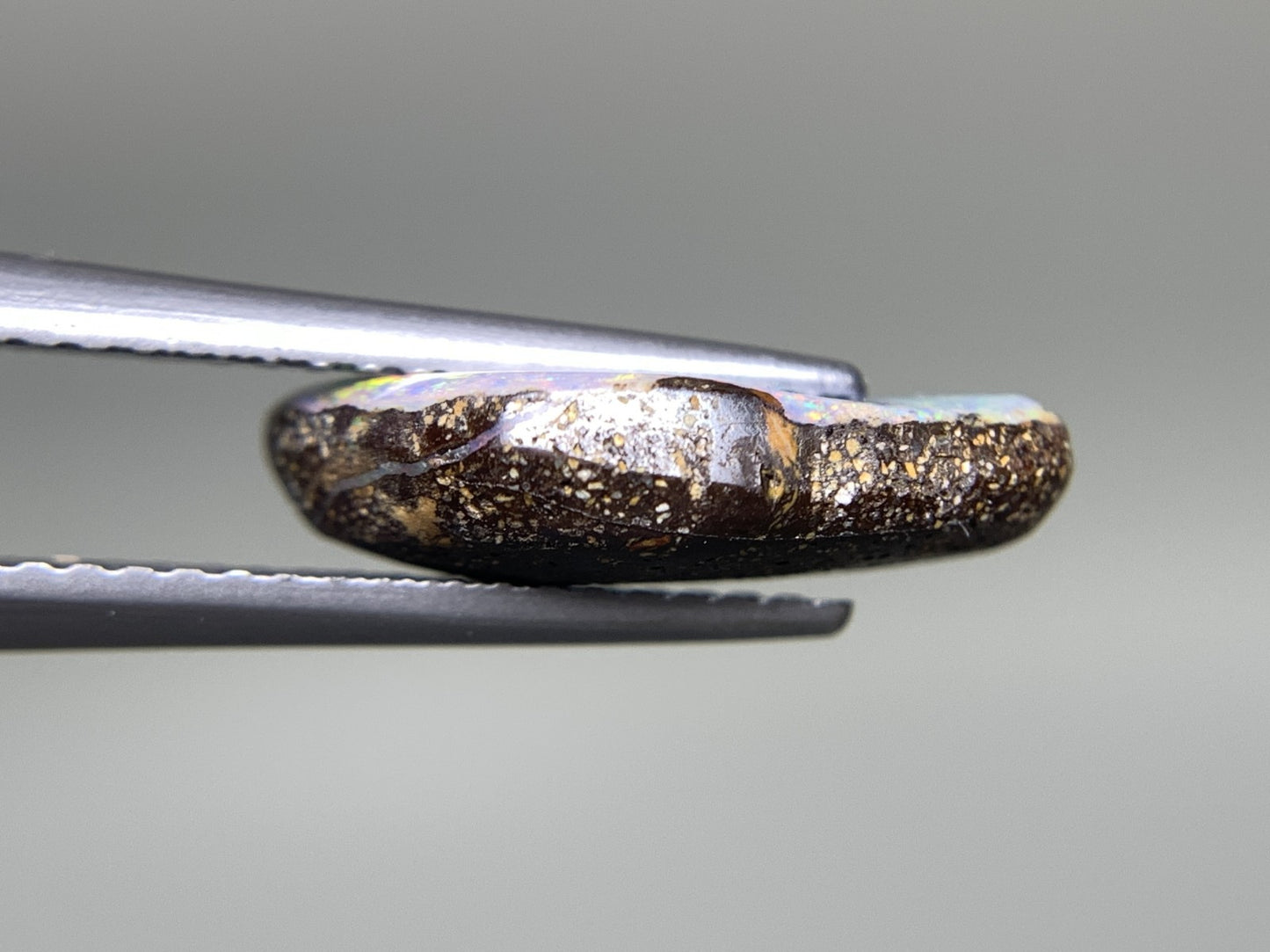 ボルダーオパール 2.504ct 宝石ソーティング付き  14.1㎜×6.3㎜×3.6㎜  ルース（ 裸石 ） 3157Y