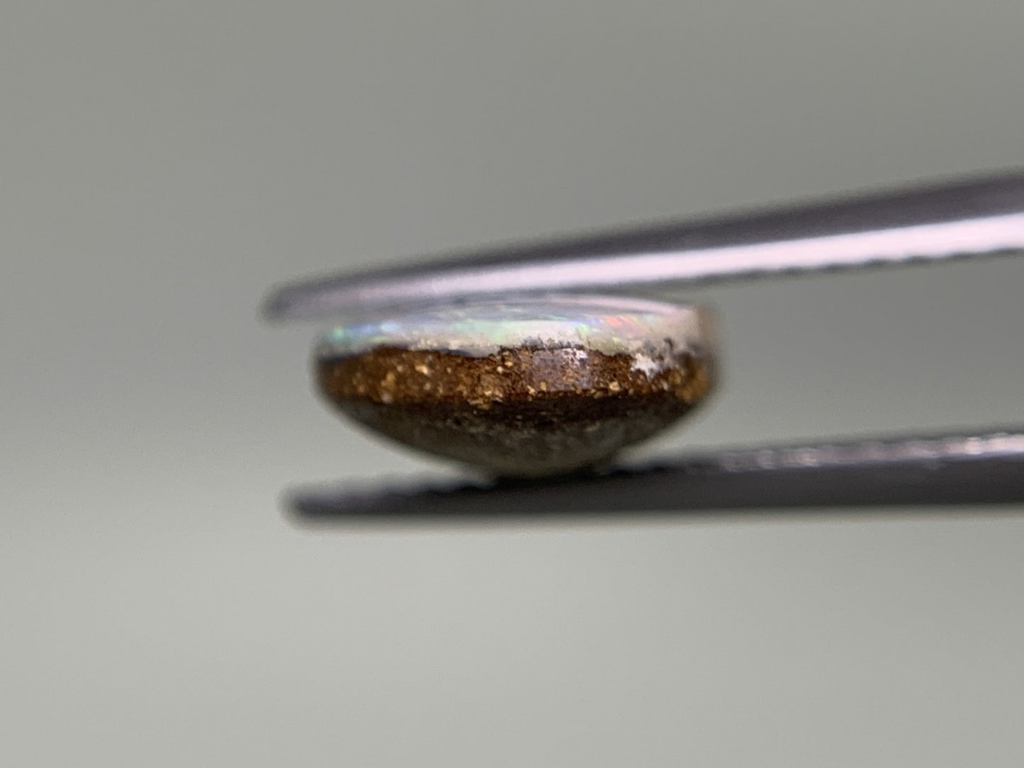 ボルダーオパール 3.492ct 宝石ソーティング付き  16.4㎜×8.1㎜×3.8㎜  ルース（ 裸石 ） 3158Y