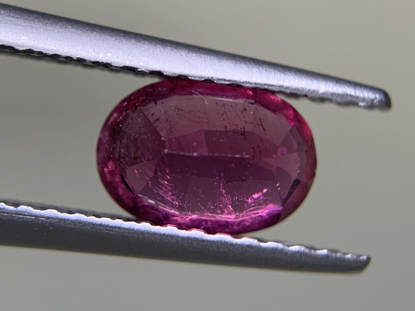 ピンクトルマリン 1.001ct 宝石ソーティング付き  7.2㎜×5.2㎜×3.8㎜  ルース（ 裸石 ） 3265Y