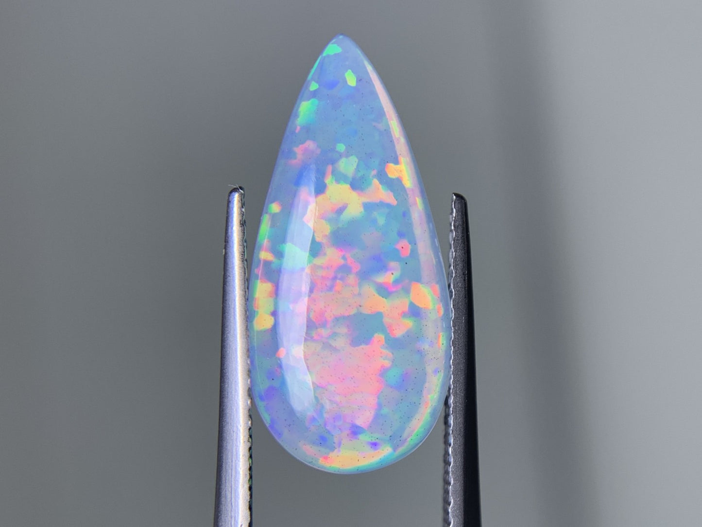 オパール 2.973ct 宝石ソーティング付き  18.9㎜×8.9㎜×3.4㎜  ルース（ 裸石 ） 3376Y