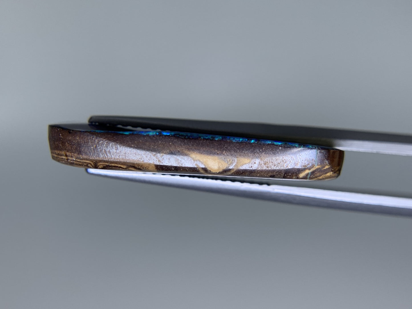 ボルダーオパール 9.505ct 宝石ソーティング付き  26.1㎜×8.8㎜×3.9㎜  ルース（ 裸石 ） 3449Y
