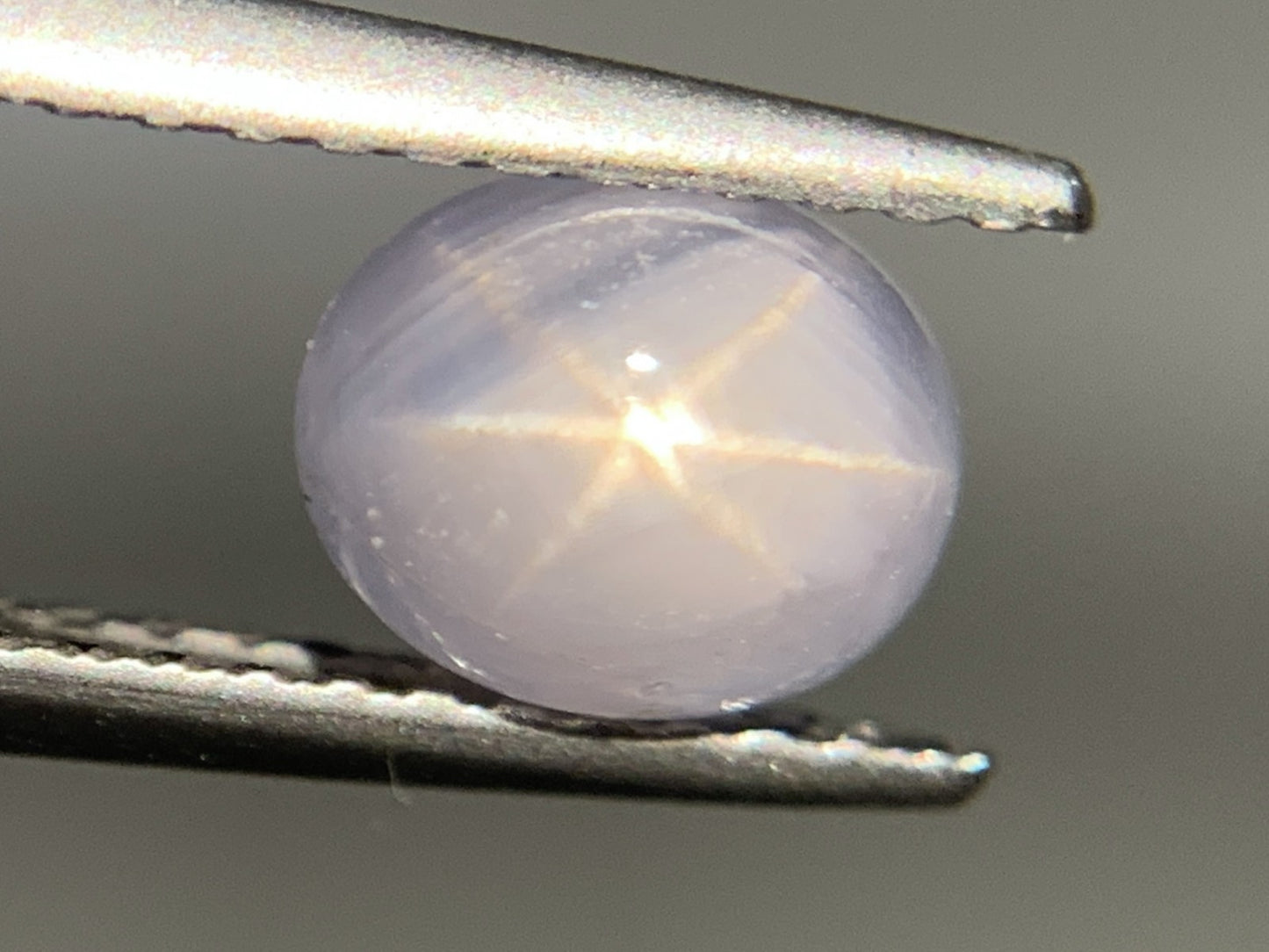 スターサファイア 1.662ct 宝石ソーティング付き  6.5㎜×5.3㎜×4.5㎜  ルース（ 裸石 ） 3466Y
