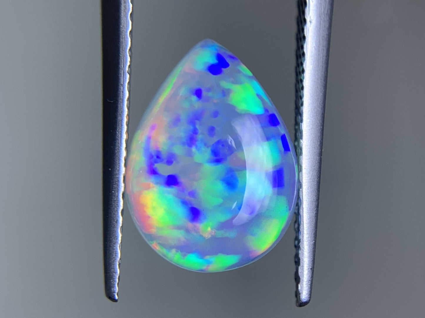 ハニカムオパール 2.094ct 宝石ソーティング付き  11.8㎜×8.9㎜×3.8㎜  ルース（ 裸石 ） 3586Y