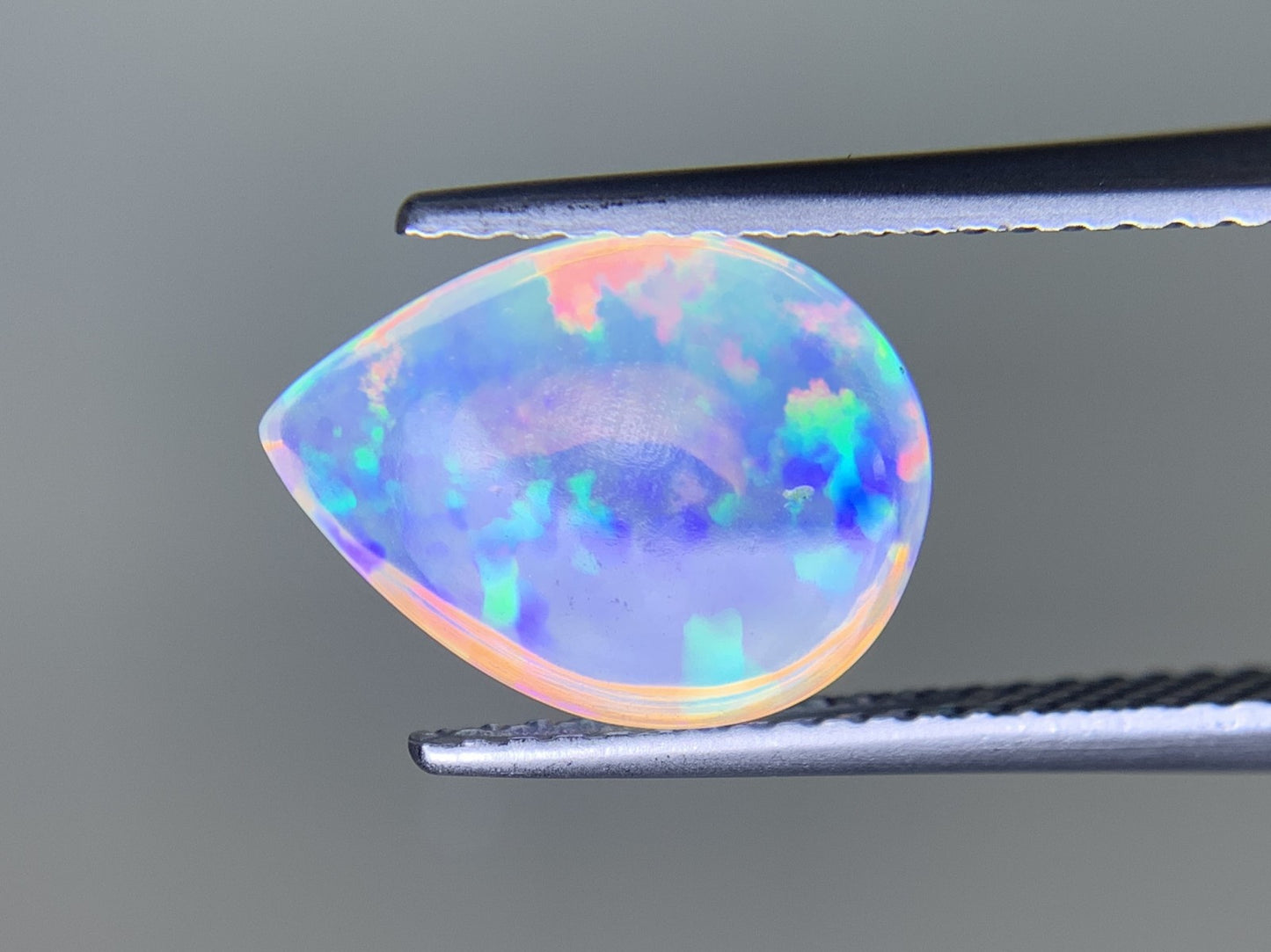 ハニカムオパール 2.094ct 宝石ソーティング付き  11.8㎜×8.9㎜×3.8㎜  ルース（ 裸石 ） 3586Y