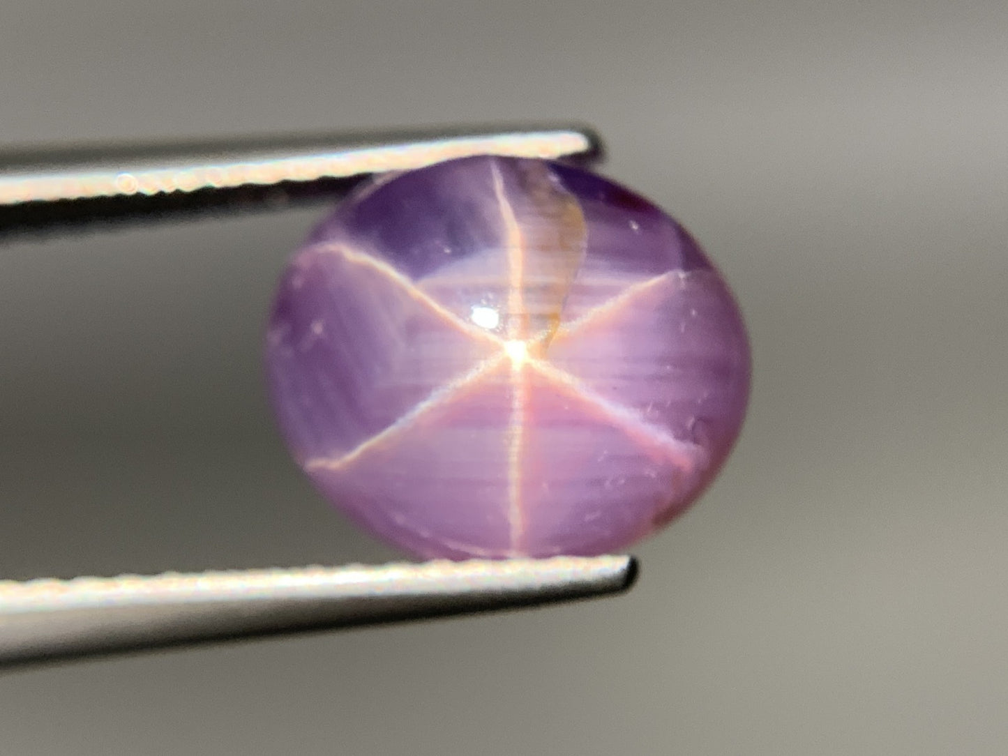 スターサファイア 7.087ct 宝石ソーティング付き  10.4㎜×8.8㎜×6.7㎜  ルース（ 裸石 ） 3691Y