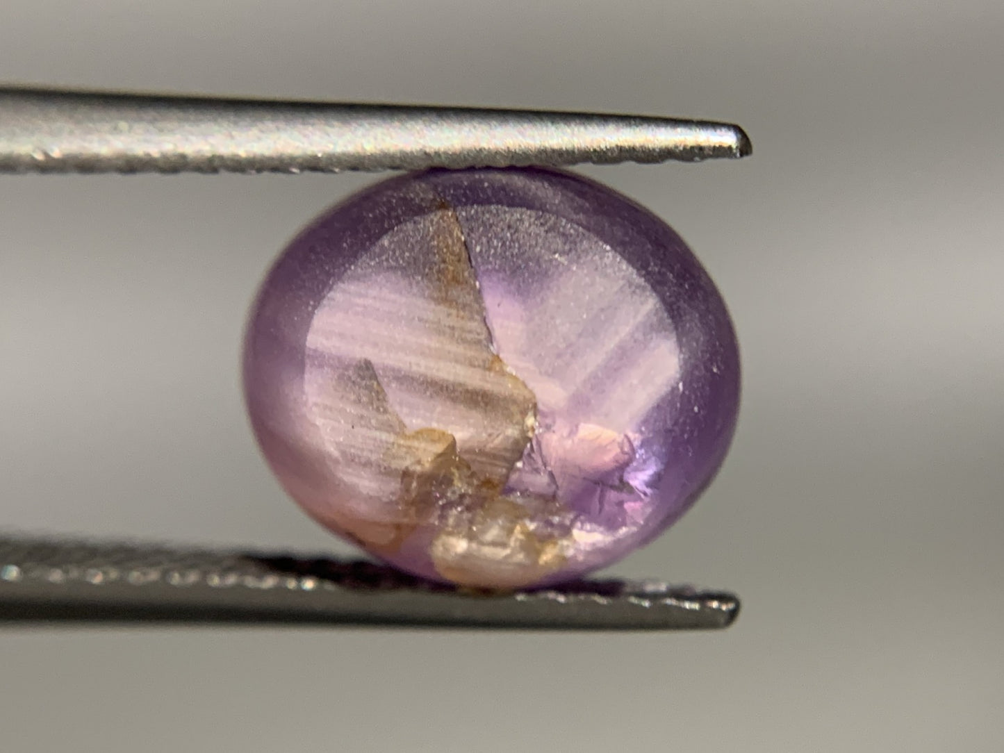 スターサファイア 7.087ct 宝石ソーティング付き  10.4㎜×8.8㎜×6.7㎜  ルース（ 裸石 ） 3691Y